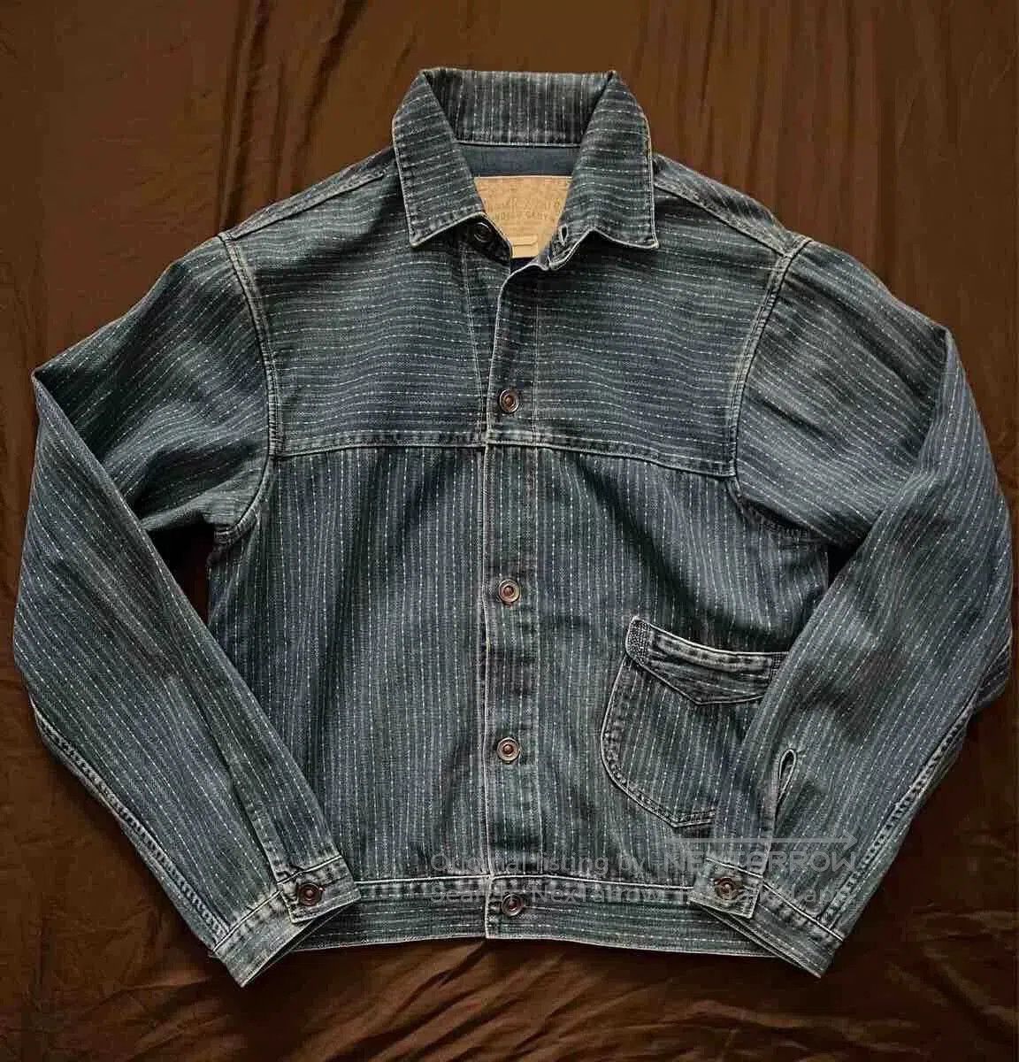 RRL Ralph Lauren RRL Blue Western Denim Jacket S. Size US S / EU 44-46 / 1 - 1 Thumbnail