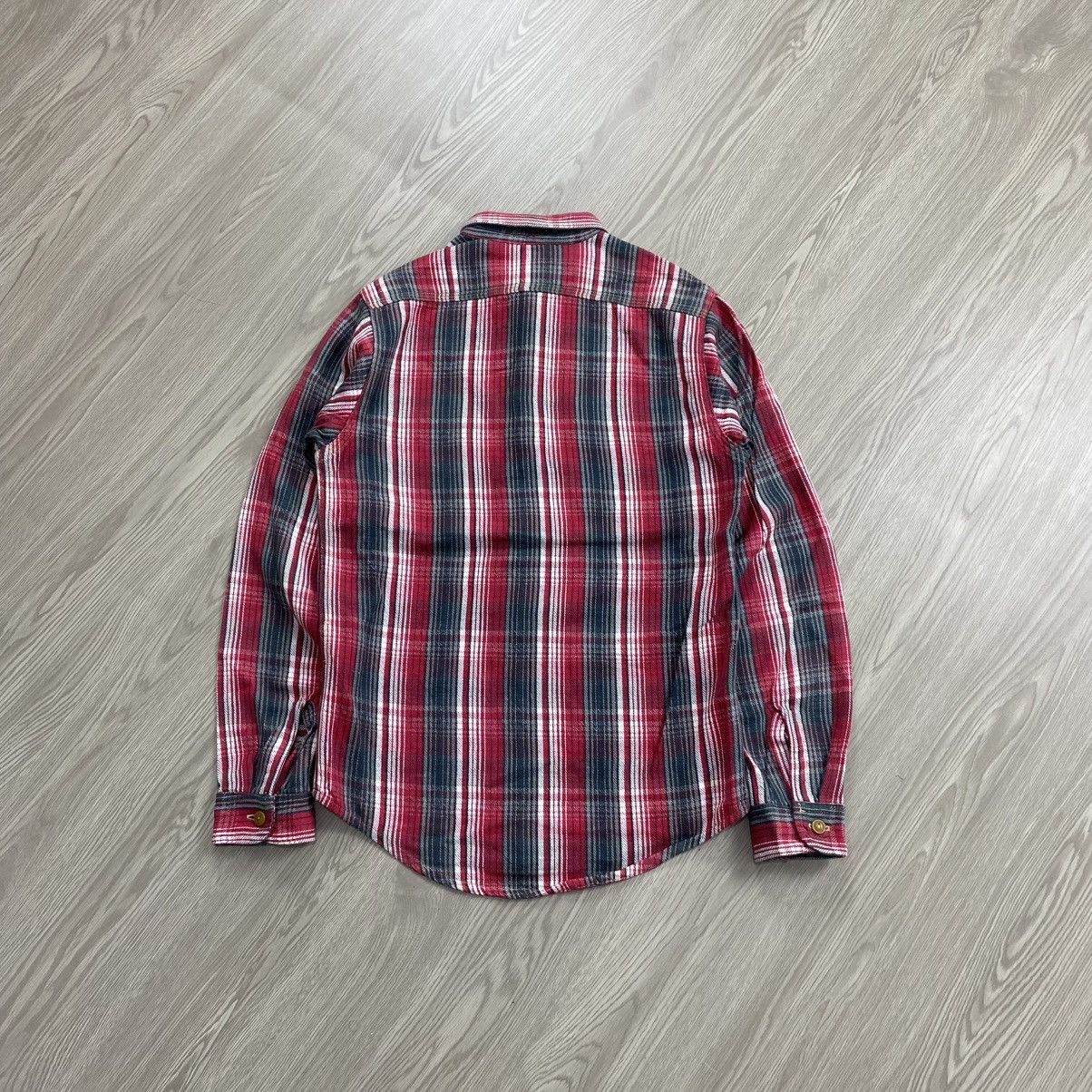 Japanese Brand × Sugar Cane × Toyo Enterprises Vinatage Sugar Cane USA Red Plaid Flannel Shirt Size US S / EU 44-46 / 1 - 10 Thumbnail