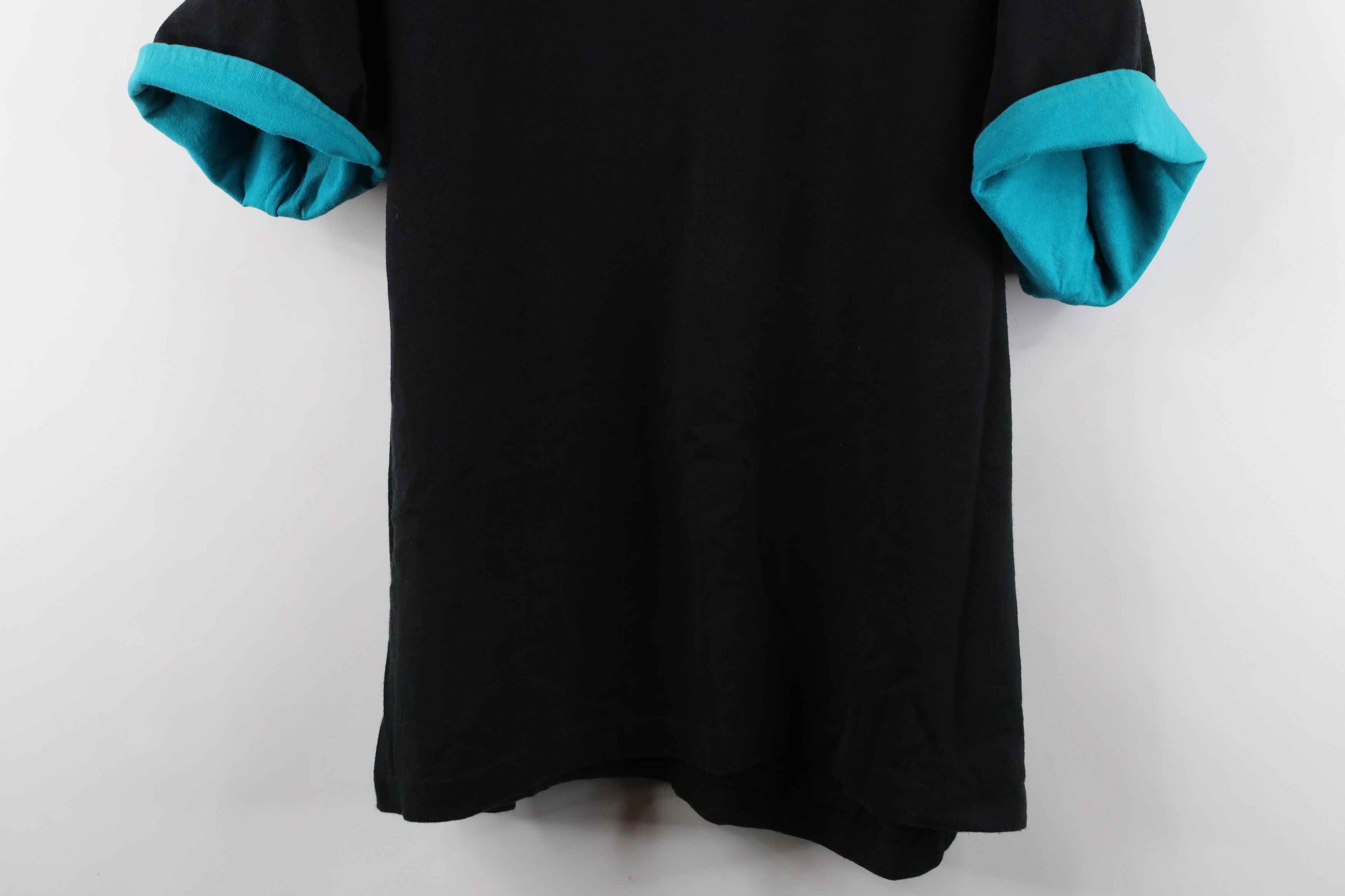 Vintage Vintage 90s Streetwear Short Sleeve T-Shirt Black USA Size US XL / EU 56 / 4 - 8 Thumbnail