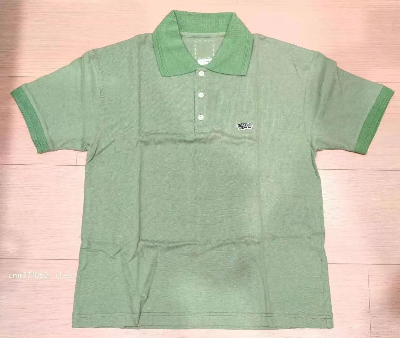 Visvim VISVIM 22SS JUMBO WELLER S/S LT GREEN 1 CARP POLO Size US S / EU 44-46 / 1 - 1 Thumbnail