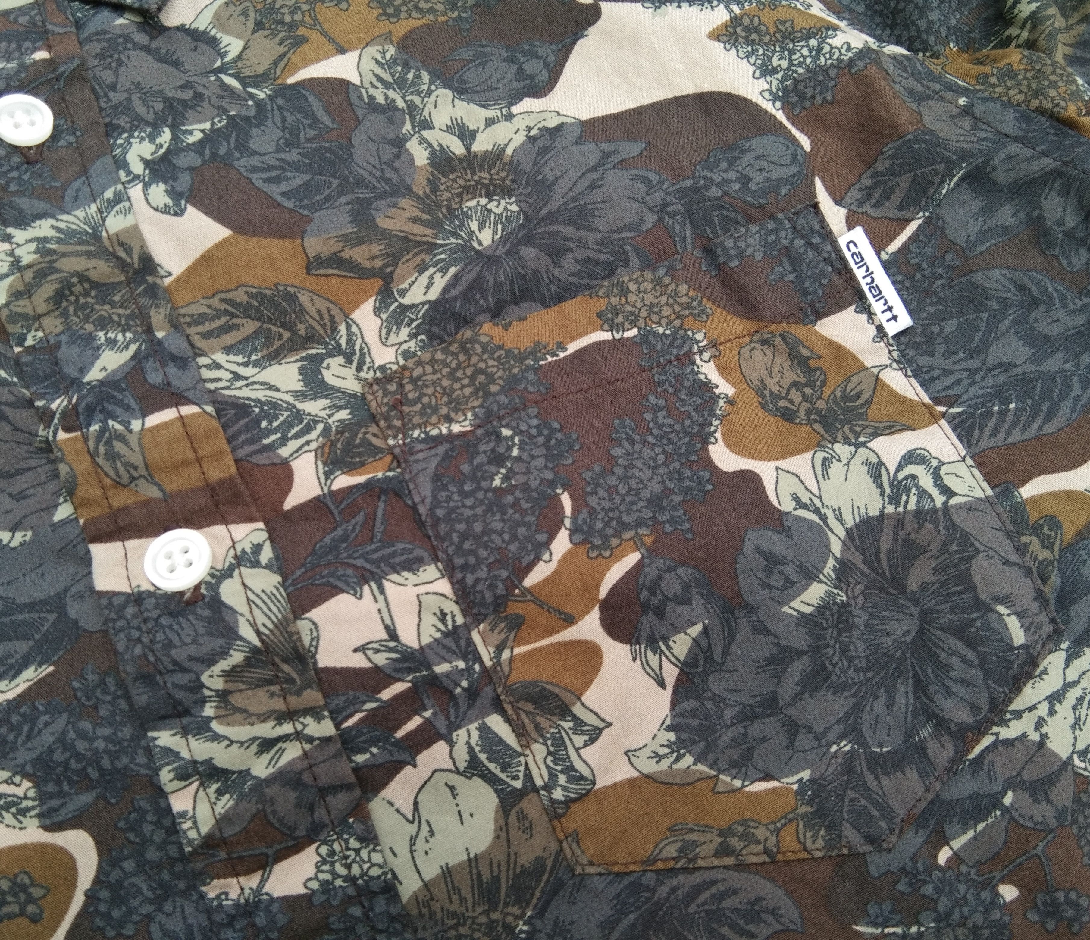 Carhartt Wip Carhartt Camo Rose shirt AOP 🛠💣💥 Size US S / EU 44-46 / 1 - 4 Thumbnail