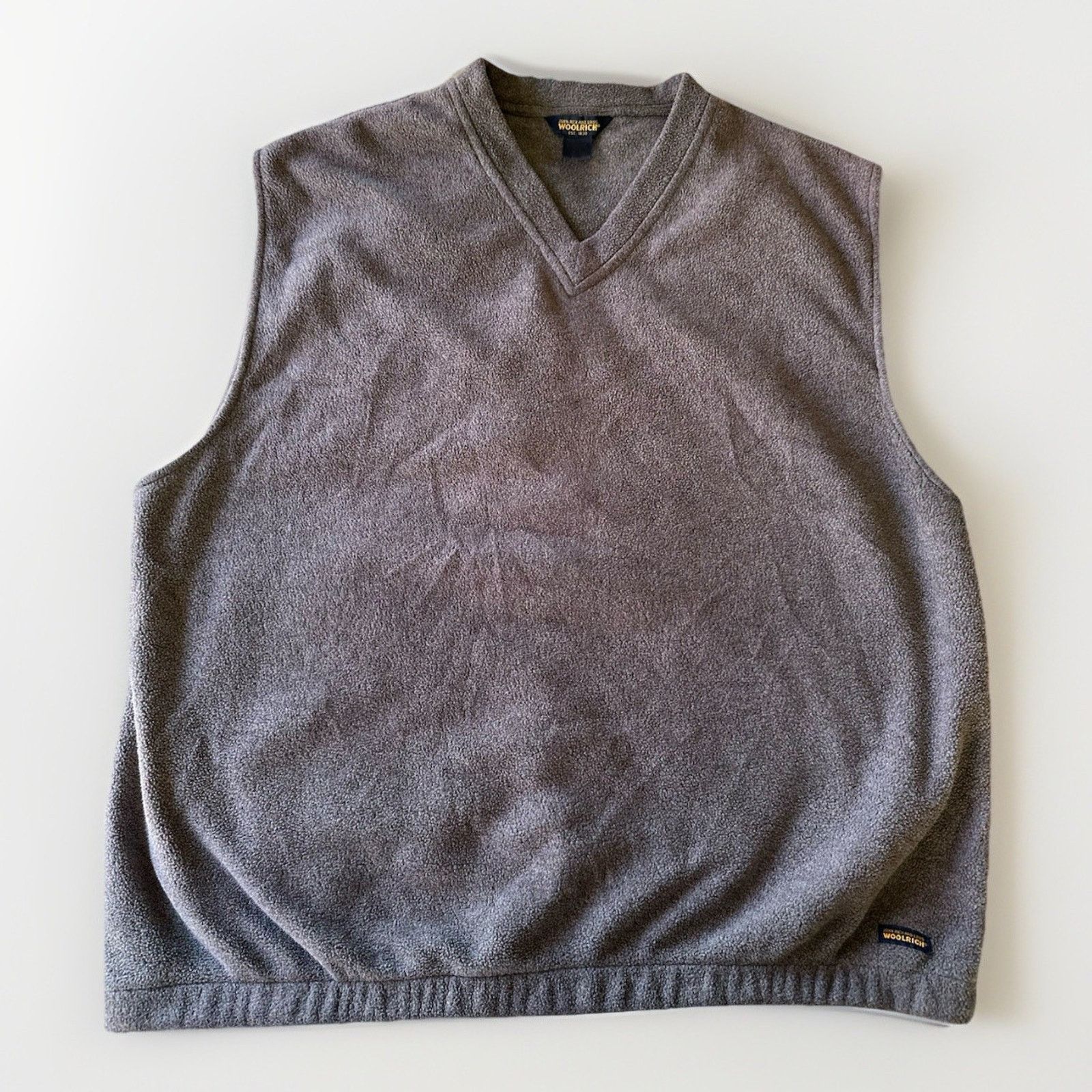 Woolrich Woolen Mills Woolrich Men’s Fleece Vest Charcoal Gray Vintage Y2K L Size US L / EU 52-54 / 3 - 1 Thumbnail