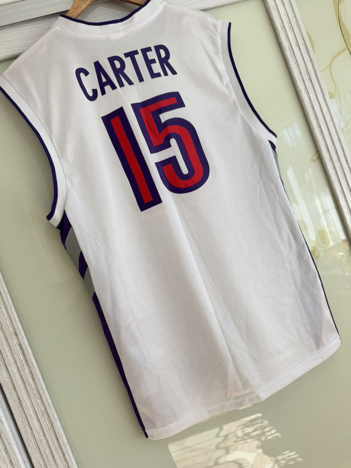NBA × Reebok × Vintage Vintage Vince Cartet Toronto Raptors NBA Basketball Jersey Size US L / EU 52-54 / 3 - 6 Thumbnail