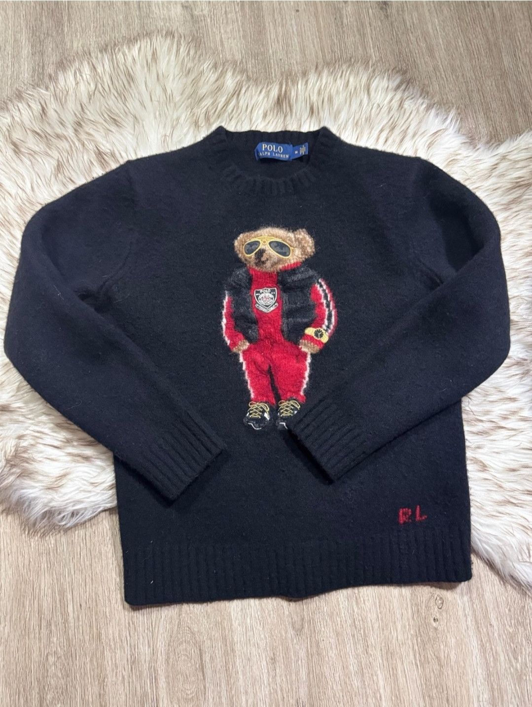 Polo Ralph Lauren × Ralph Lauren Polo bear knit sweater sunglasses fashion teddy Size US S / EU 44-46 / 1 - 1 Thumbnail