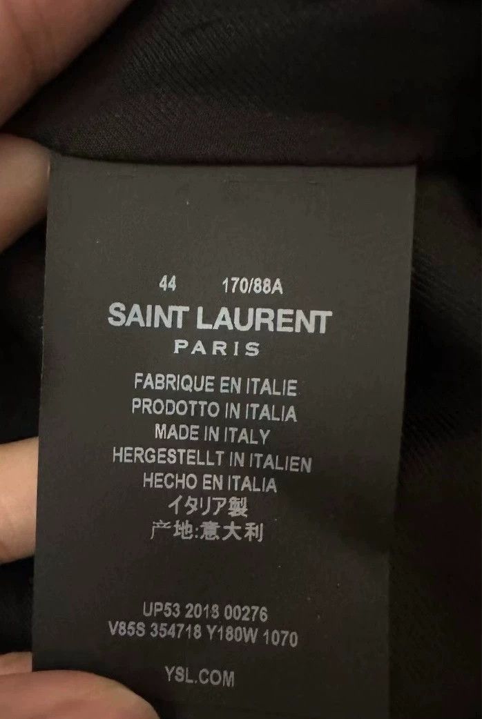 Saint Laurent Paris Saint Laurent Paris Classic baseball jacket-2506 Size US S / EU 44-46 / 1 - 6 Thumbnail