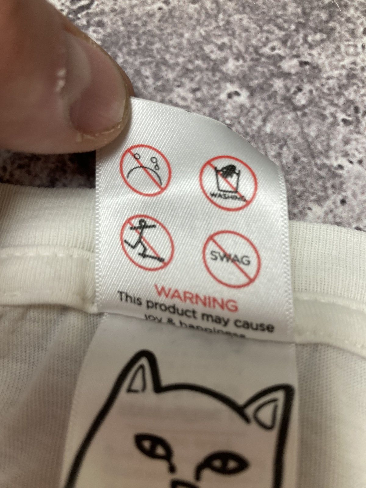RIPNDIP Crazy Rip N Dip T-Shirt Centre Big Logo Y2k Size US M / EU 48-50 / 2 - 8 Thumbnail