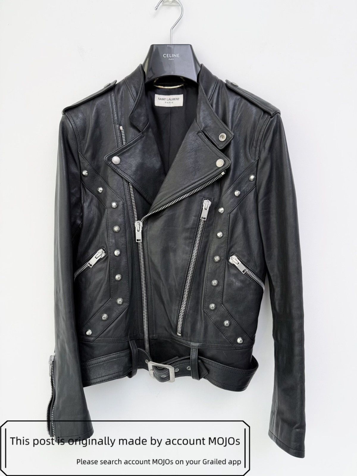Hedi Slimane × Saint Laurent Paris Saint Laurent SS13 leather
