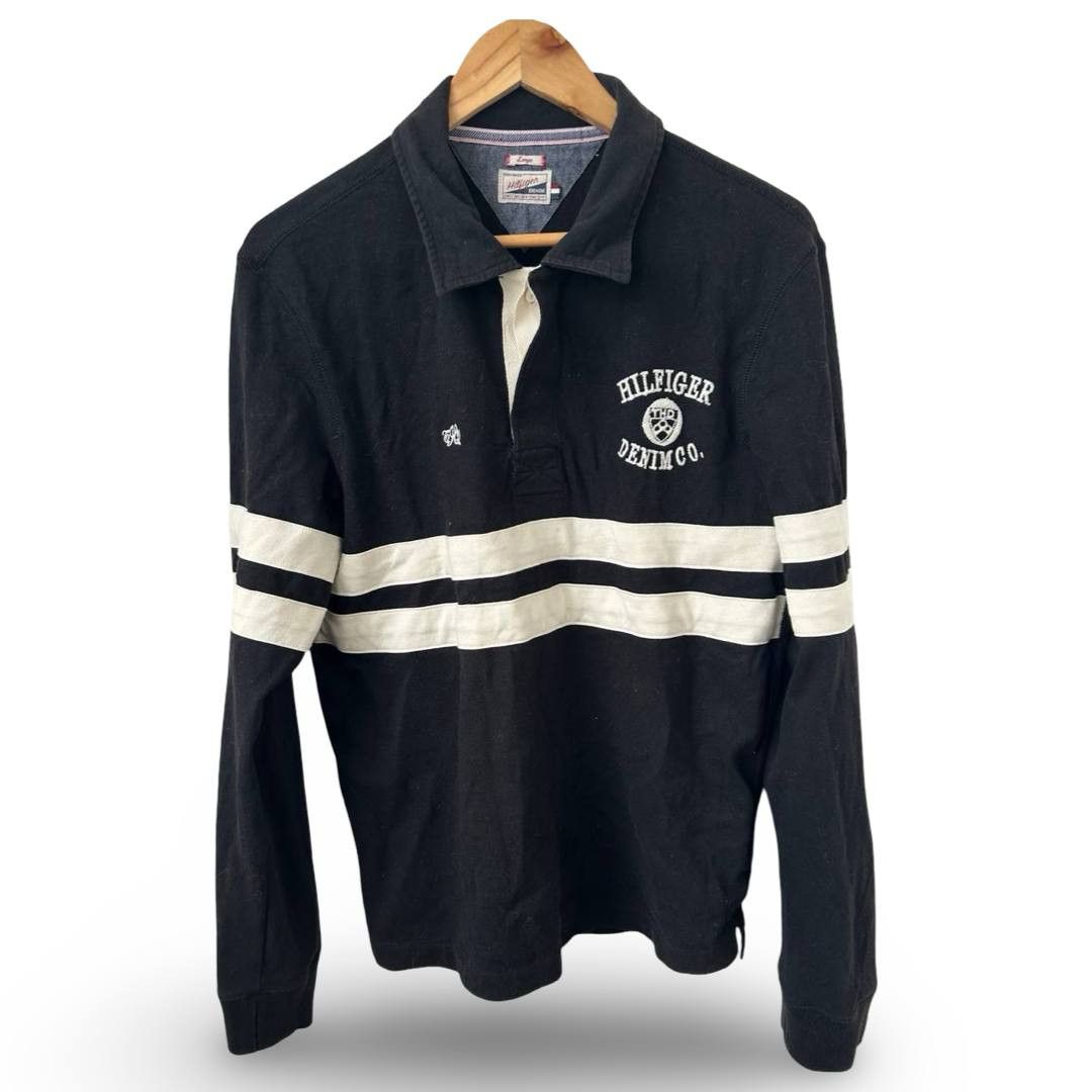 Tommy Hilfiger Tommy Hilfiger rugby polo #1068 Size US L / EU 52-54 / 3 - 1 Thumbnail