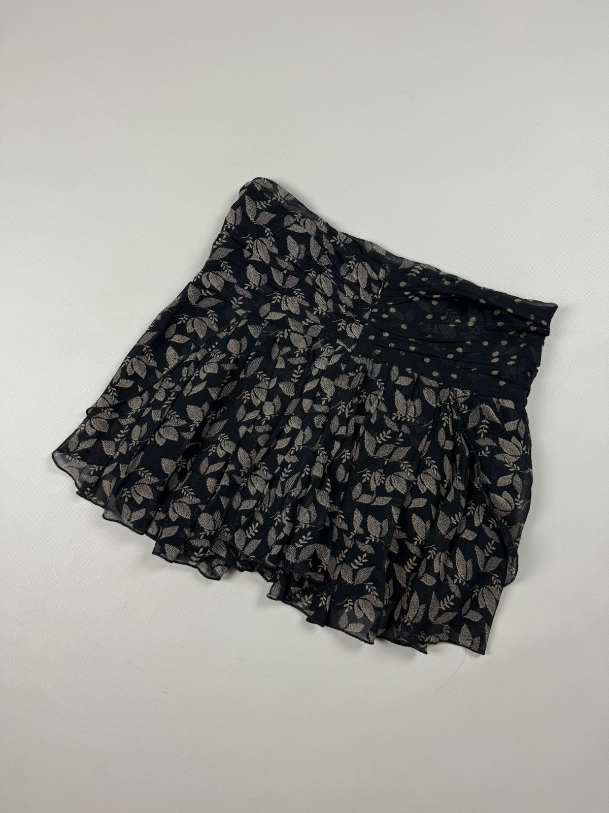 Isabel Marant Etoile Isabel Marant Etoile Floral Pattern Viscose Mini Skirt Size 26" / US 2 / IT 38 - 15 Thumbnail