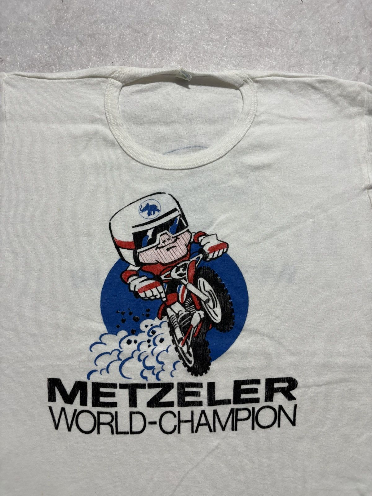 Vintage Vintage Metzeler Race Champion Tshirt Size US S / EU 44-46 / 1 - 3 Thumbnail