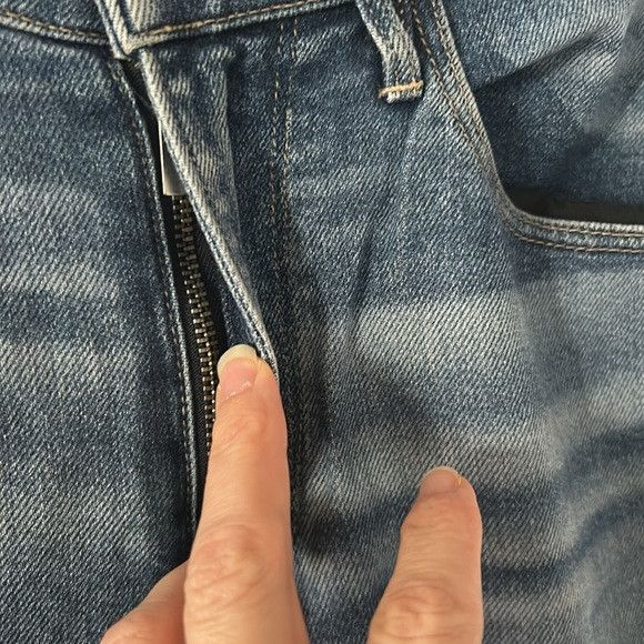3x1 🎀 3x1 New York straight raw hem jeans 27 euc lightweight Size 27" / US 4 / IT 40 - 5 Thumbnail