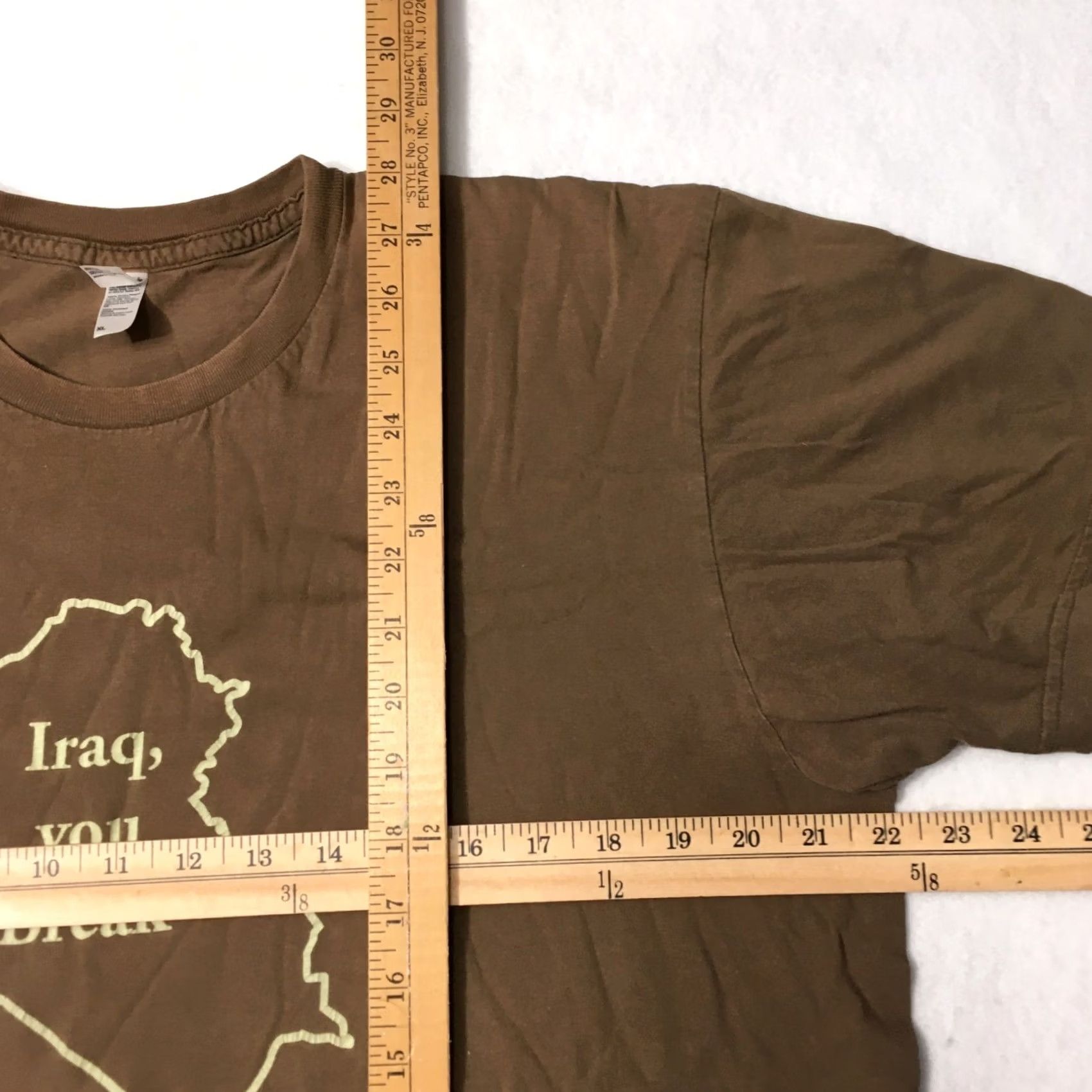 American Apparel AMERICAN APPAREL T-shirt XL USA MADE Iraq YOU BREAK Survivor Size US XL / EU 56 / 4 - 4 Thumbnail