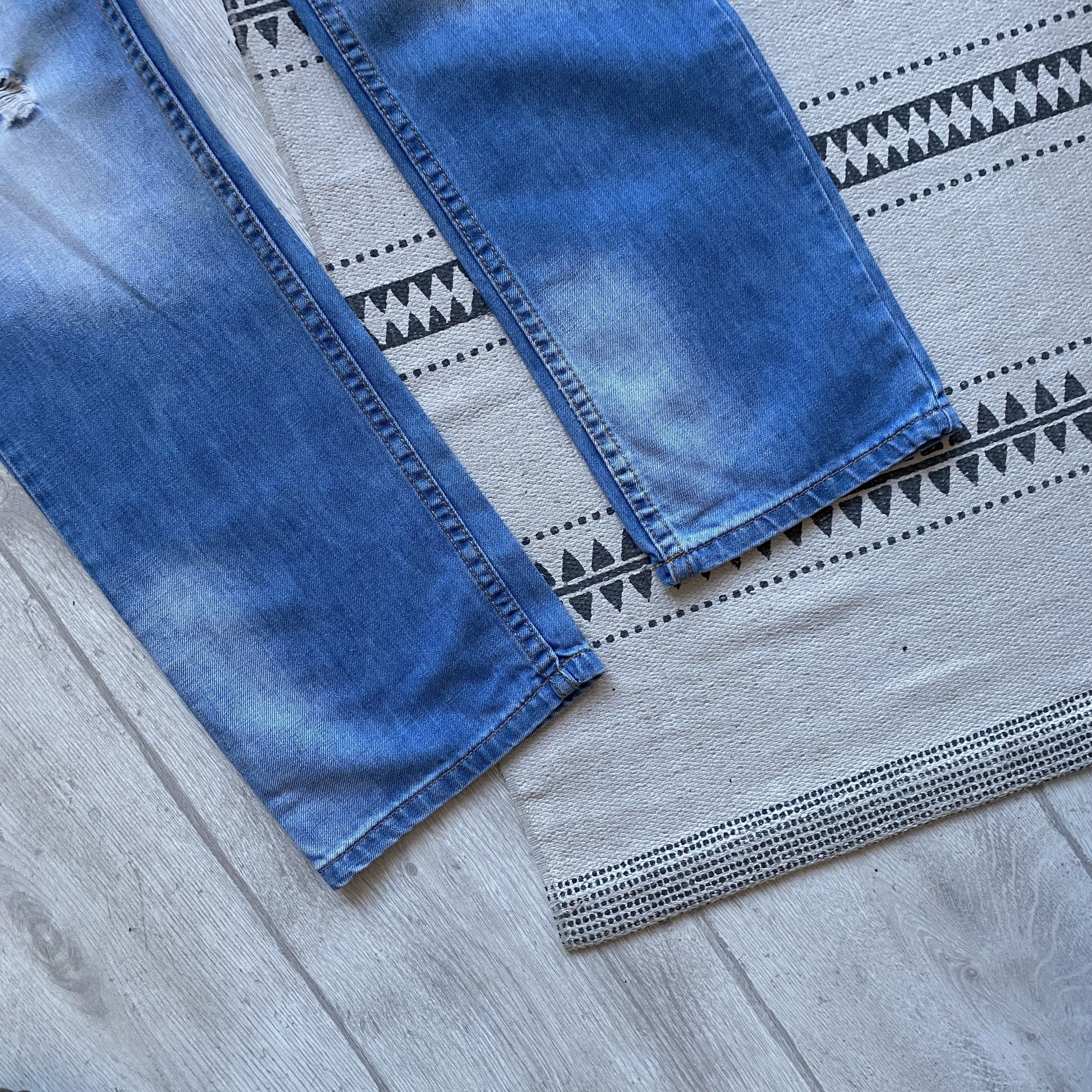 Dolce & Gabbana 👖Vintage 2000s Dolce Gabbana jeans slim Distressed Y2K Size US 32 / EU 48 - 3 Thumbnail
