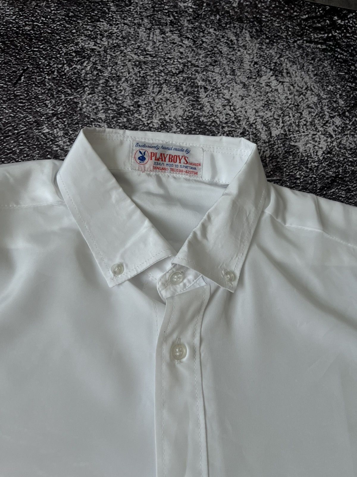Playboy Vintage Shirt Exclusively Hand made by Playboy’s Fashion Size US XL / EU 56 / 4 - 5 Thumbnail