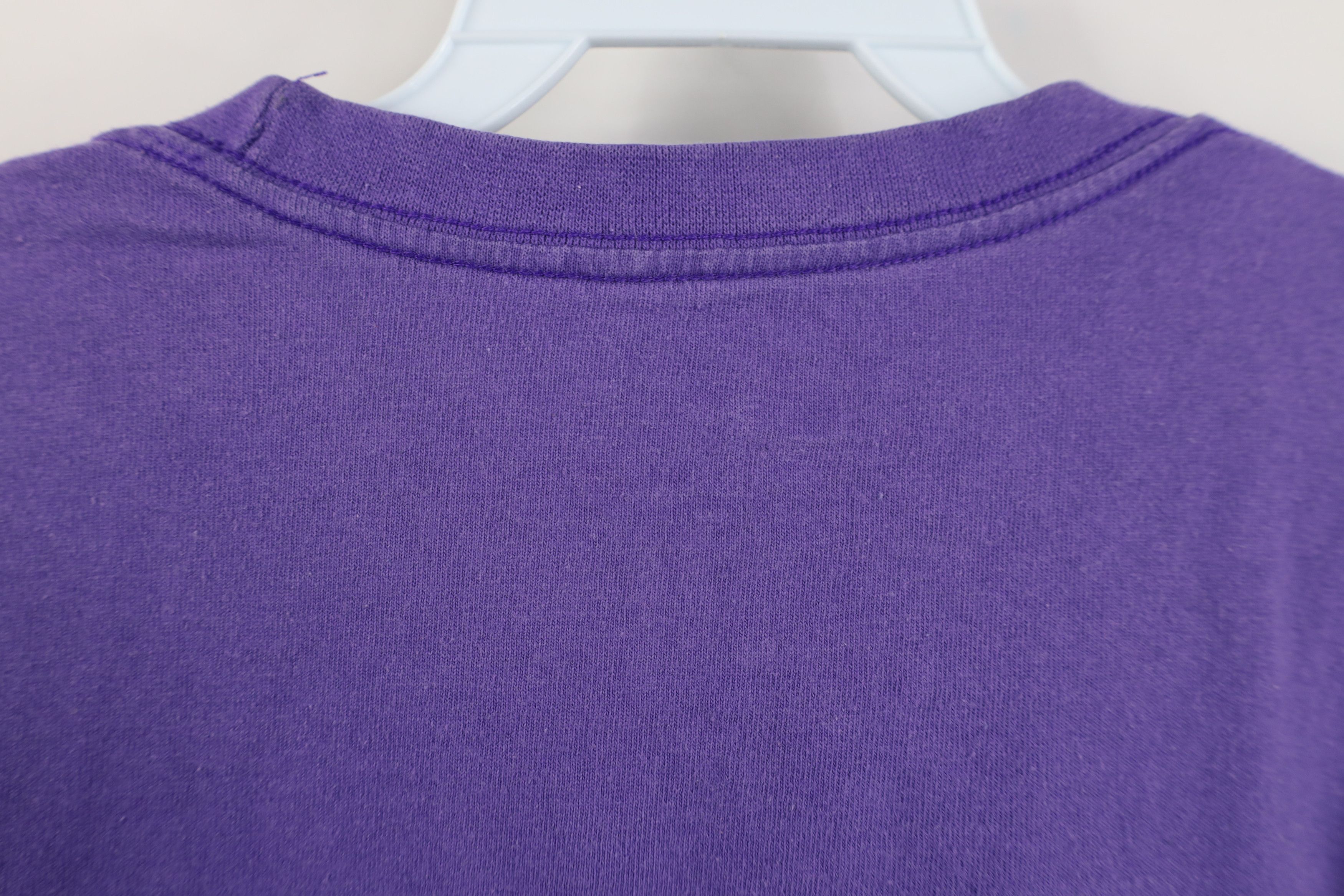 Nike Vintage Nike Scott Mini Swoosh Short Sleeve T-Shirt Purple Size US XXL / EU 58 / 5 - 10 Thumbnail