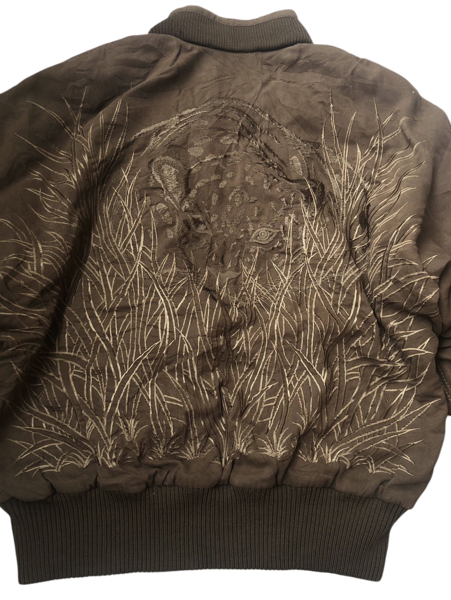 Designer × Japanese Brand LA MODA GOJI ITALIYA Bomber Sukajan Jacket Tiger Designer Size US S / EU 44-46 / 1 - 12 Thumbnail