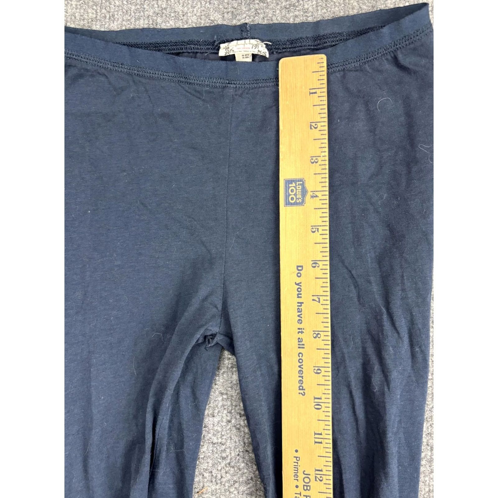 Free People Free People Leggings Womens Small Blue Mid Rise Stirrup Ankle Pants Stretch Size 28" / US 6 / IT 42 - 5 Thumbnail