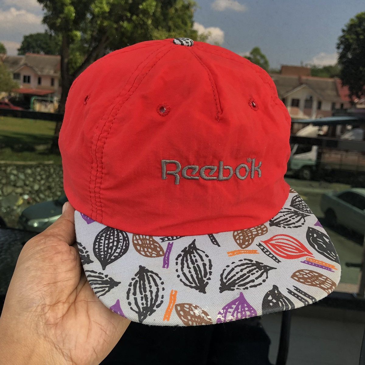 Reebok Vintage Reebok USA 🇺🇸 Baseball Caps Red Hats for Men Snapback Size ONE SIZE - 2 Thumbnail
