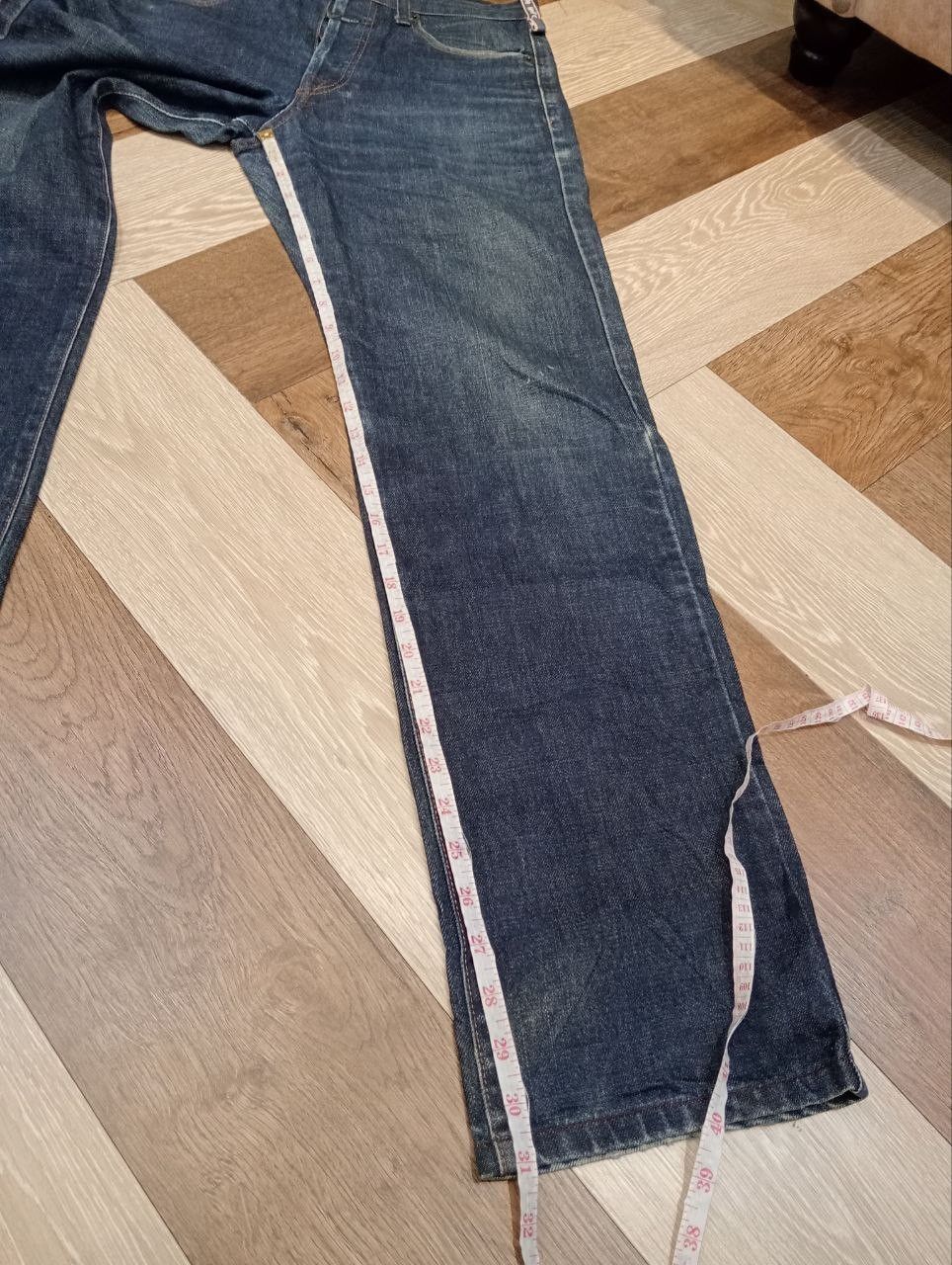 Marithe + Francois Girbaud MARITHE FRANCOIS GIRBAUD JAPAN BLUE DENIM PANTS Size US 31 - 17 Thumbnail