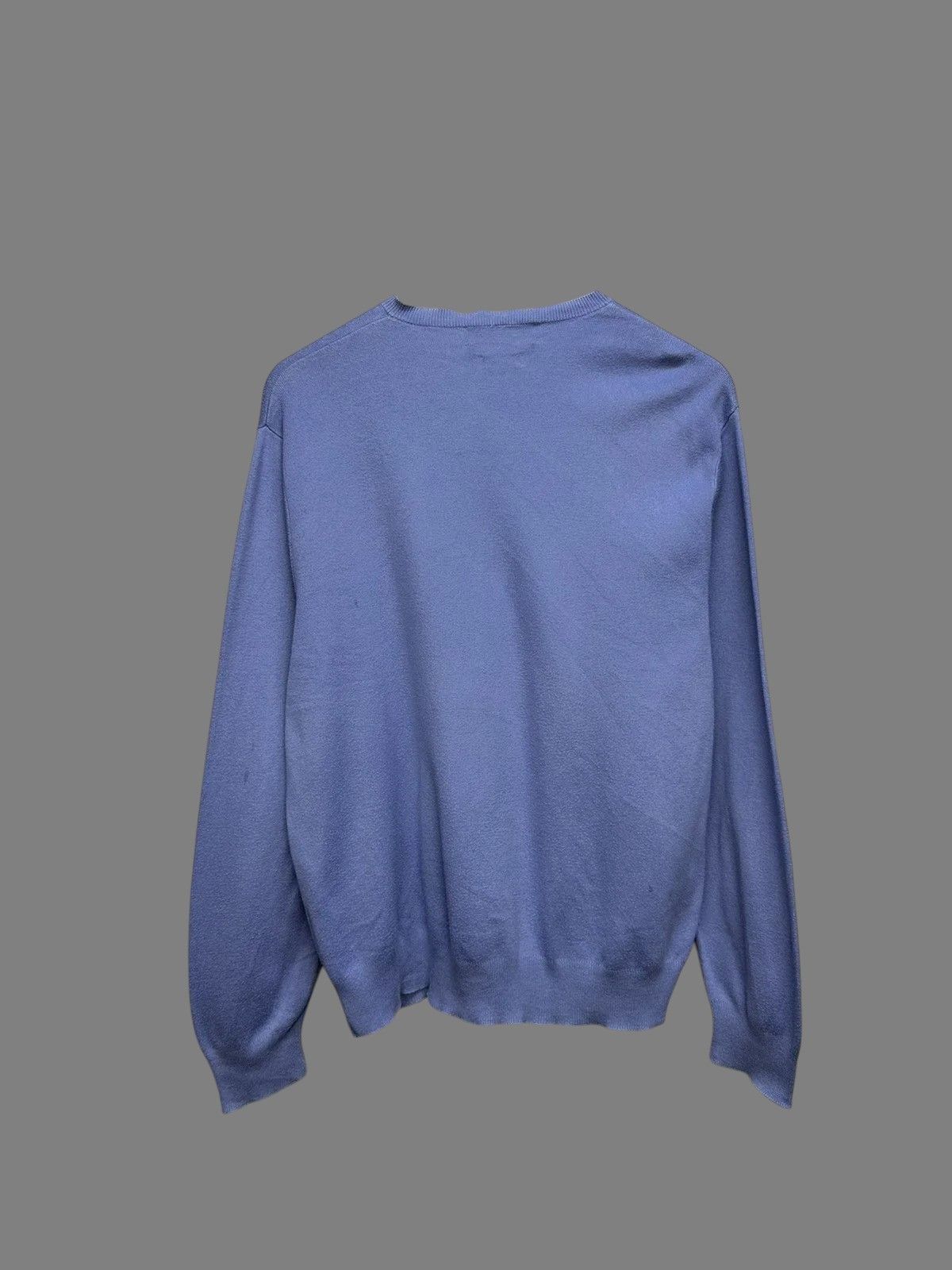 Denim & Supply Ralph Lauren Polo Ralph Lauren Blue Knit Sweater Preppy 90s Size US L / EU 52-54 / 3 - 9 Thumbnail