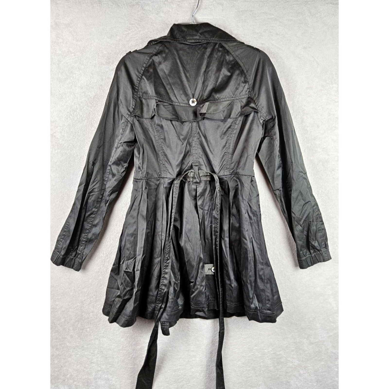 Anthropologie Anthropologie Jacket Women Size 4 Belted Brown Nylon Blend Lined Vintage? Size S / US 4 / IT 40 - 2 Thumbnail