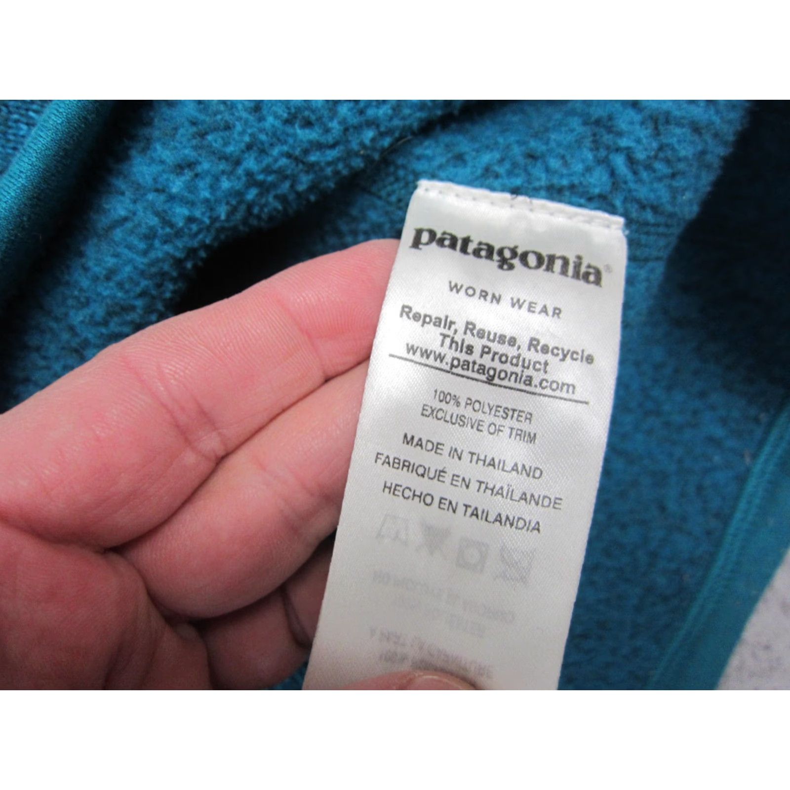Patagonia Patagonia Better Sweater Women's Small Blue Fleece Pullover 1/2 Zip Outdoor Shirt Sweatshirt Knit Mock Neck Logo XS-... Size S / US 4 / IT 40 - 7 Thumbnail