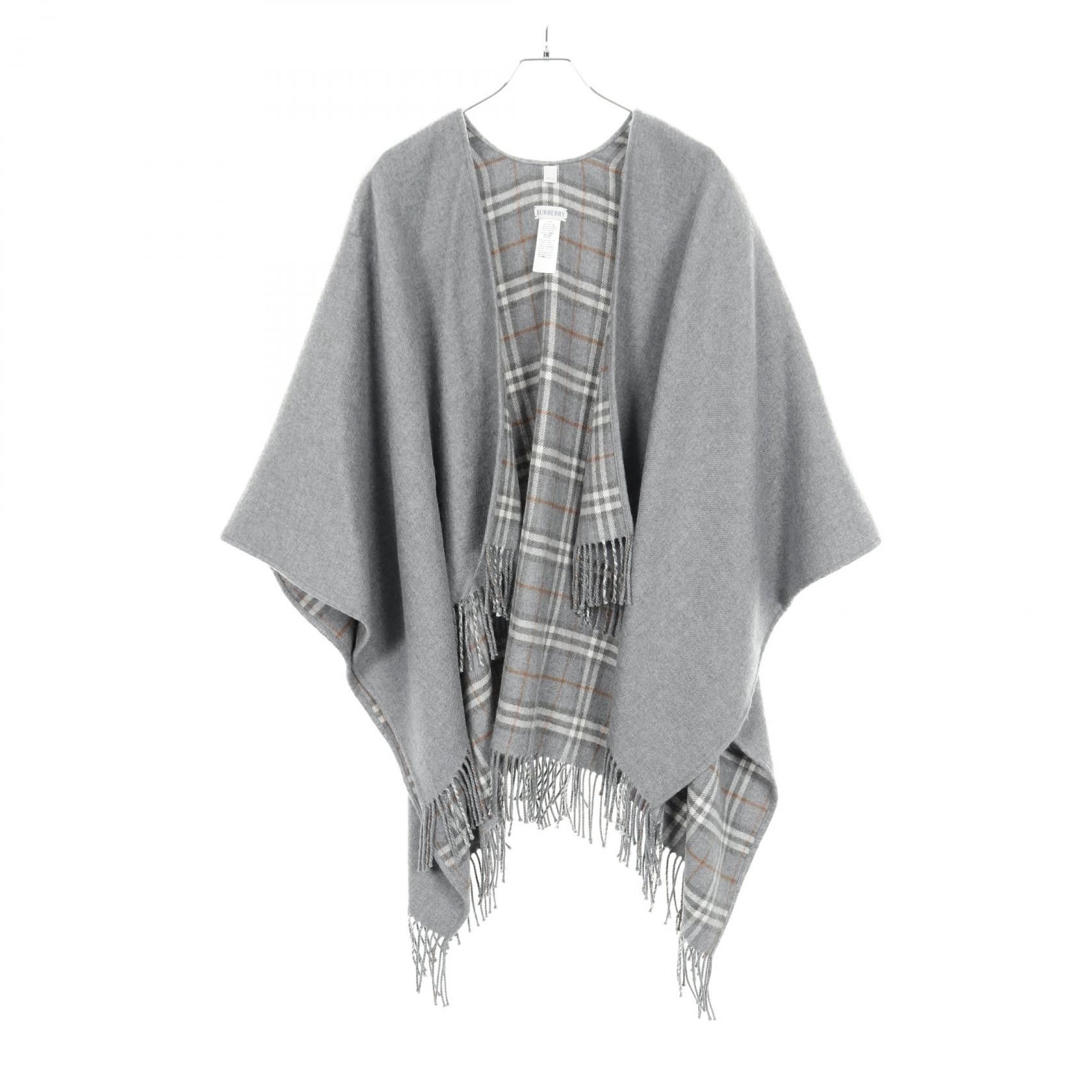 Burberry Burberry Burberry Wool Cape Textile Outerwear DUTY FREE for USA Size ONE SIZE - 1 Thumbnail