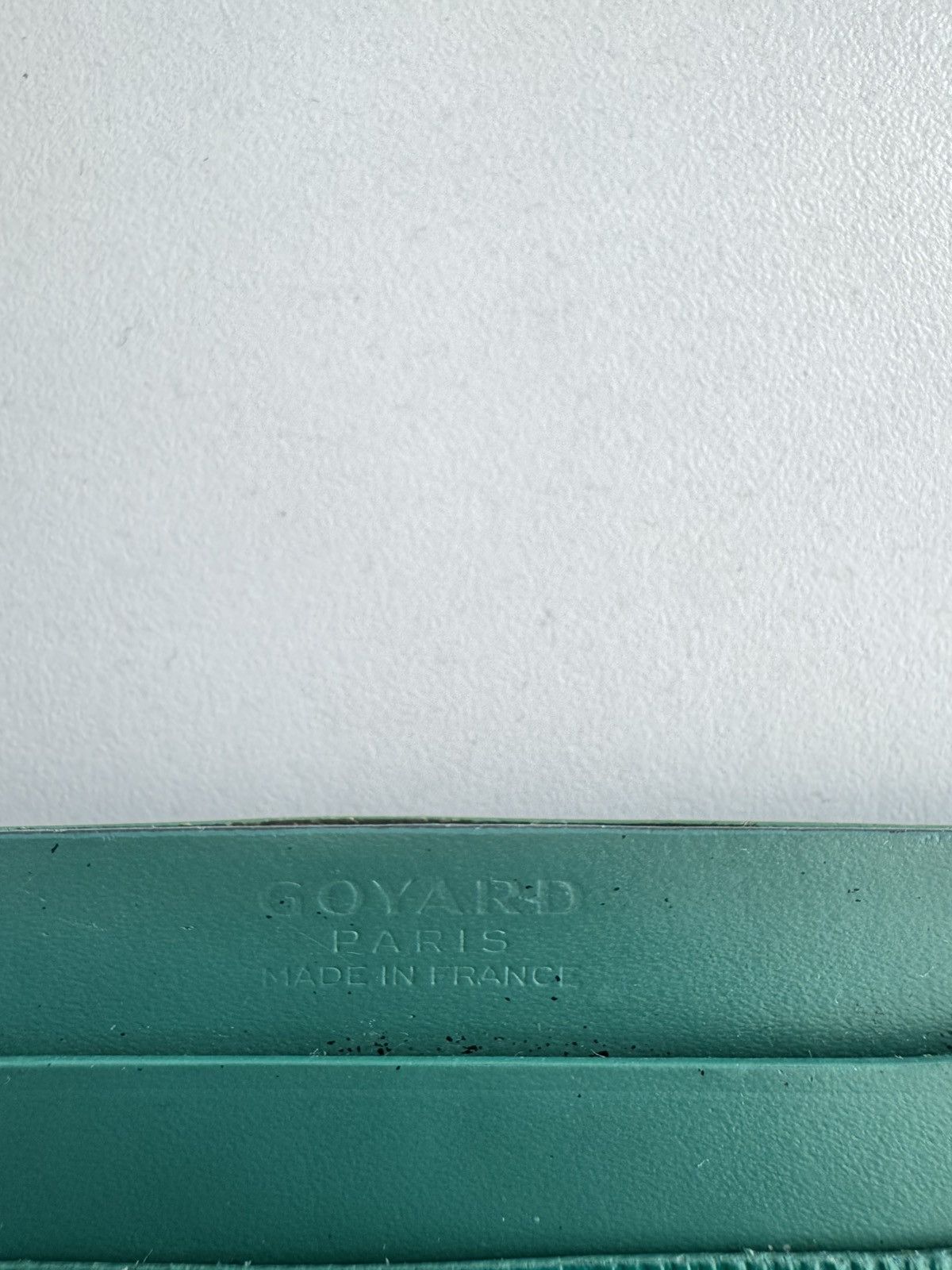 Goyard Goyard Sulpice Card Holder Green Size ONE SIZE - 3 Thumbnail