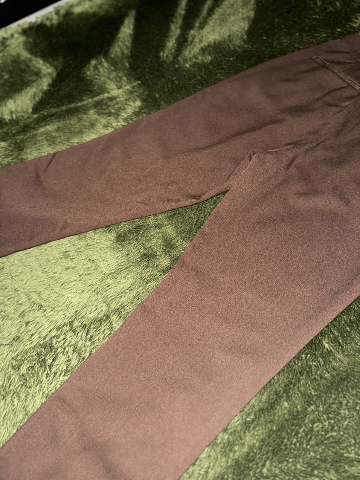 Beams Japan [S] Freak’s Store Poly viscose Slit Trousers Brown Size US 29 - 12 Thumbnail