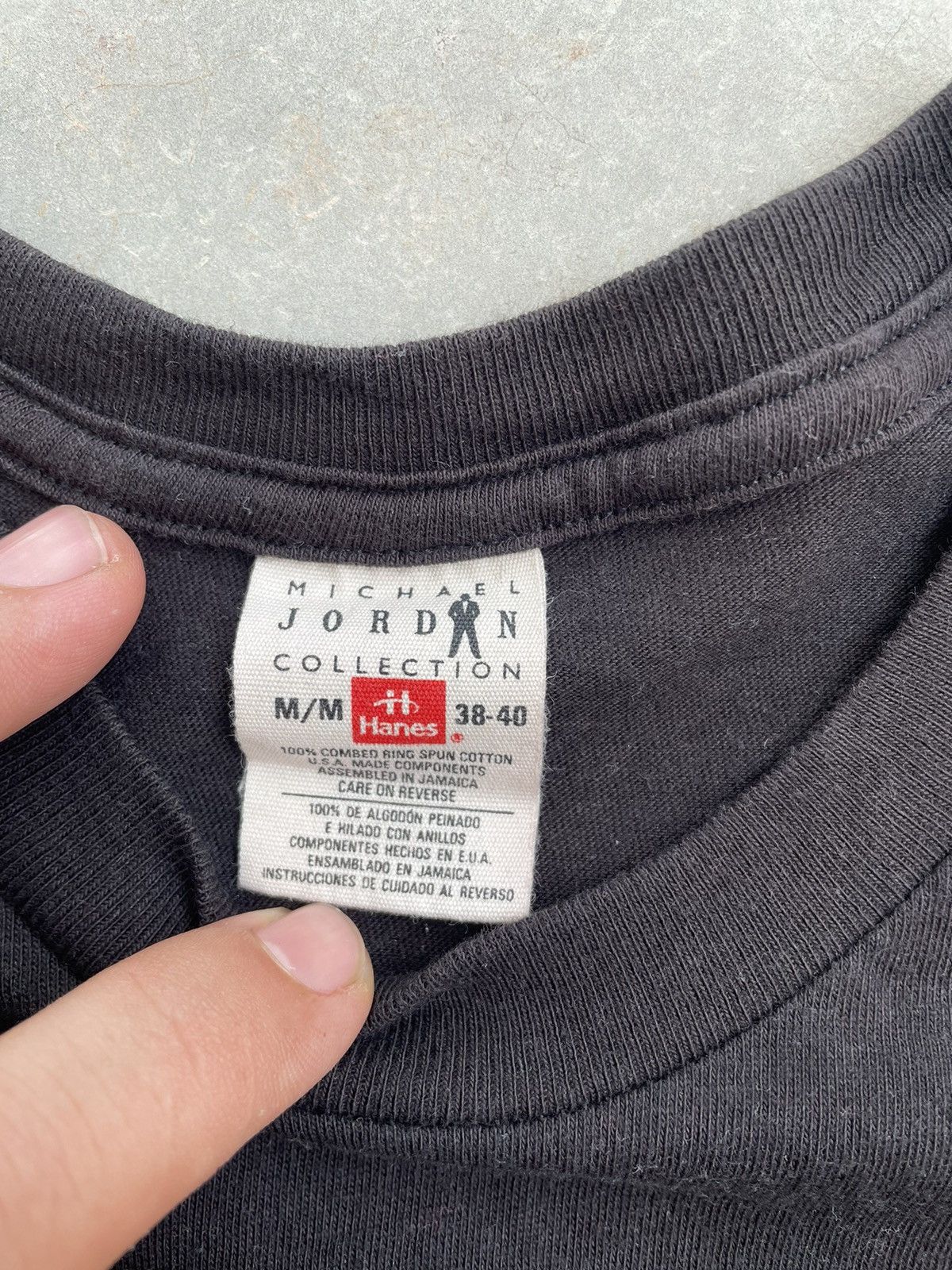 Hanes × Jordan Brand HANES X MICHAEL JORDAN COLLECTION BASIC TEE Size US M / EU 48-50 / 2 - 3 Thumbnail