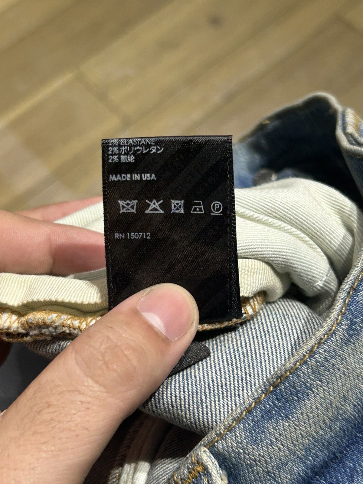 Amiri Amiri MX1 Green Patch Size US 32 / EU 48 - 12 Thumbnail