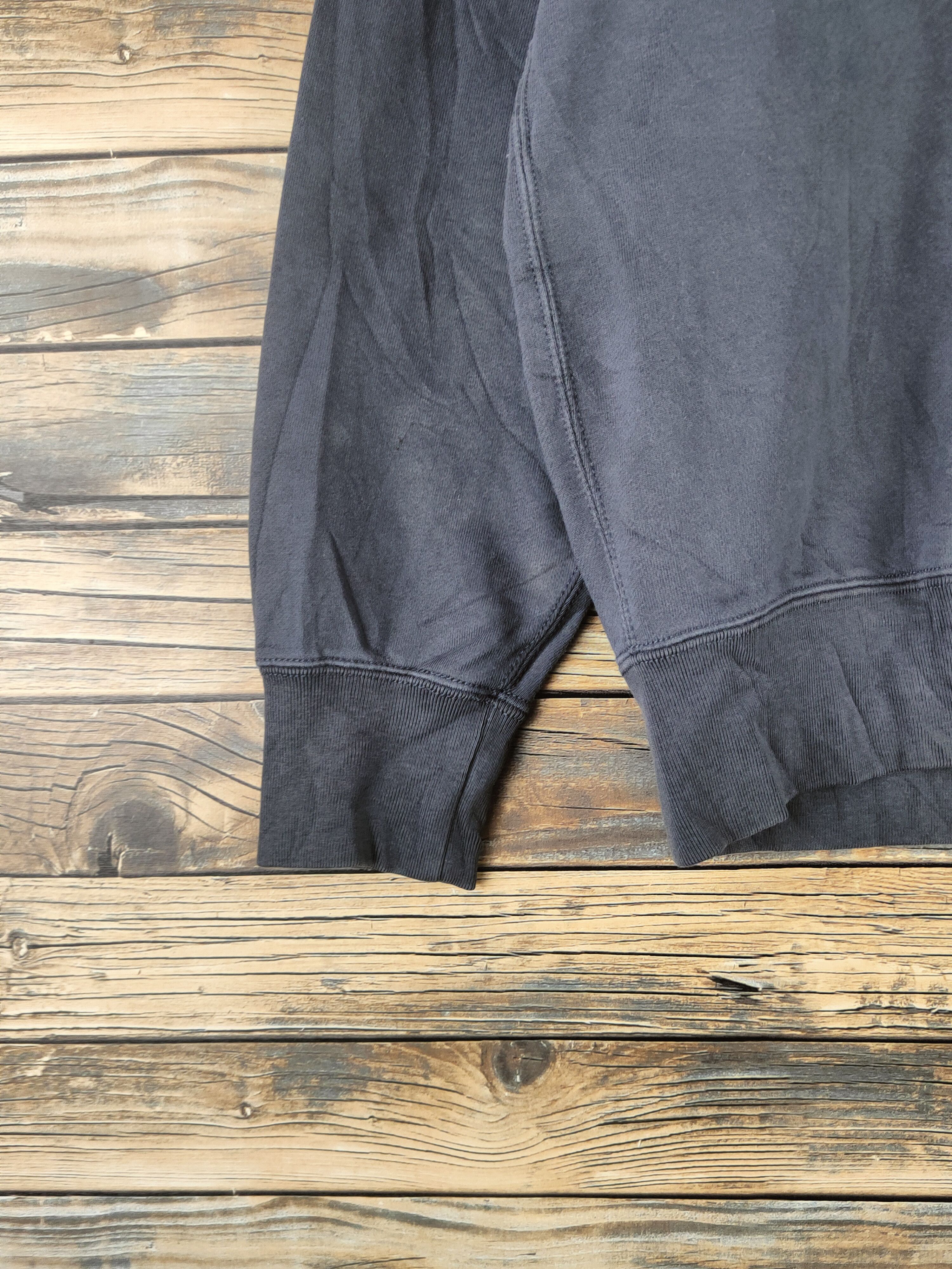 Uniqlo Plain Faded Uniqlo Dark Gray Sweatshirts Size US L / EU 52-54 / 3 - 4 Thumbnail