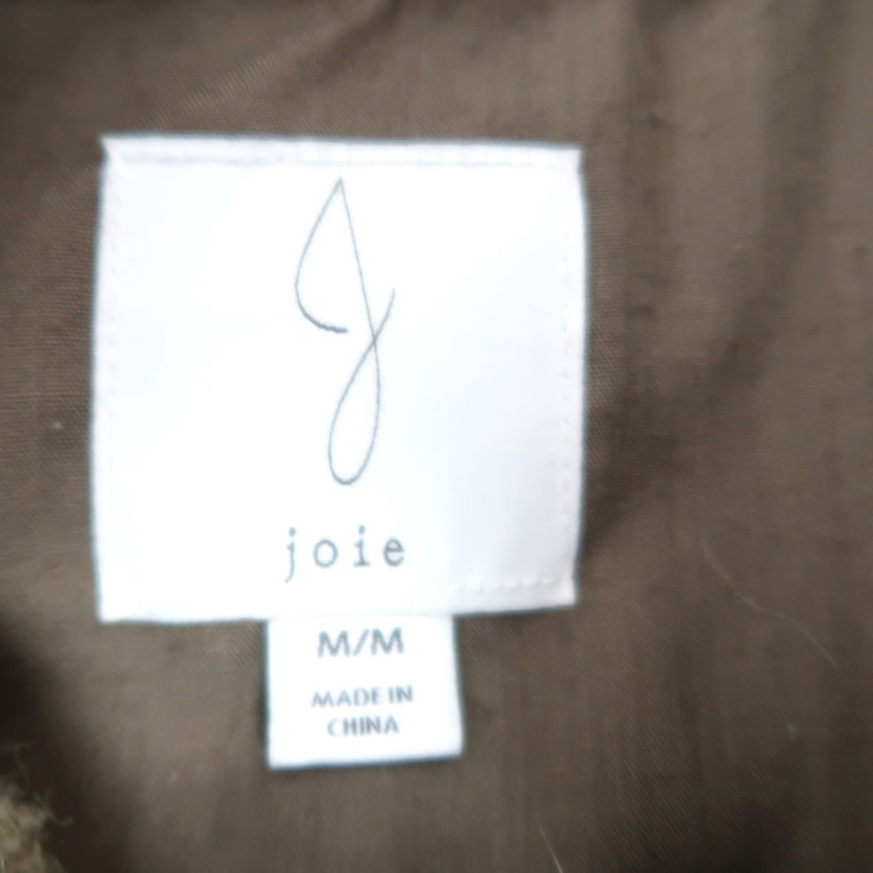 Joie Joie Olive Green Sherpa Teddy Button Front Jacket M Womens Regular Short Long Sleeve Solid Casual Fall Spring Winter Adjusted Front Jacket Size M / US 6-8 / IT 42-44 - 5 Thumbnail