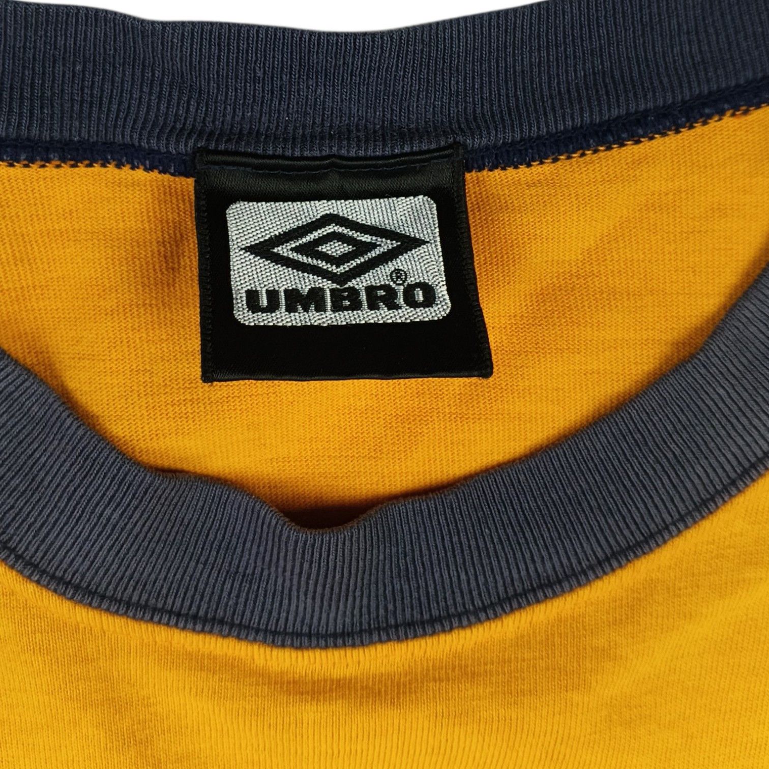 Umbro 90's UMBRO 1929 The Football Authority Soccer Ringer T-Shirt Size US M / EU 48-50 / 2 - 10 Thumbnail