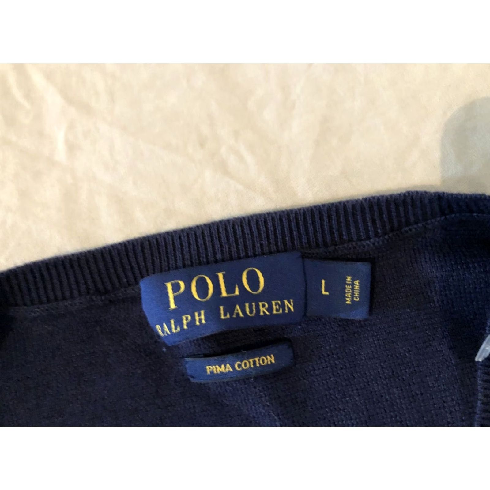 Polo Ralph Lauren Polo Ralph Lauren Sweater Vest L Men Navy Blue Cotton Vest Modern Polo Ralph Lauren Mens Large Vest Blue Cotton Size US L / EU 52-54 / 3 - 2 Thumbnail