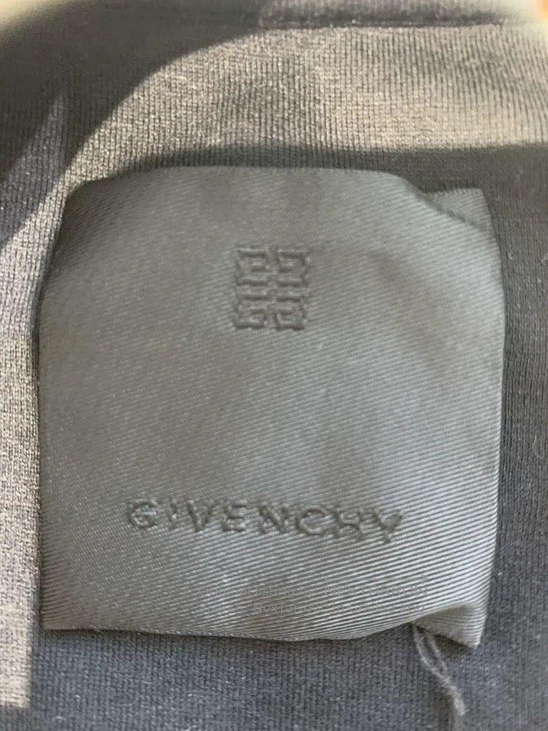 Givenchy Givenchy Letter Embroidery Round Neck Short Sleeve Size US L / EU 52-54 / 3 - 4 Thumbnail