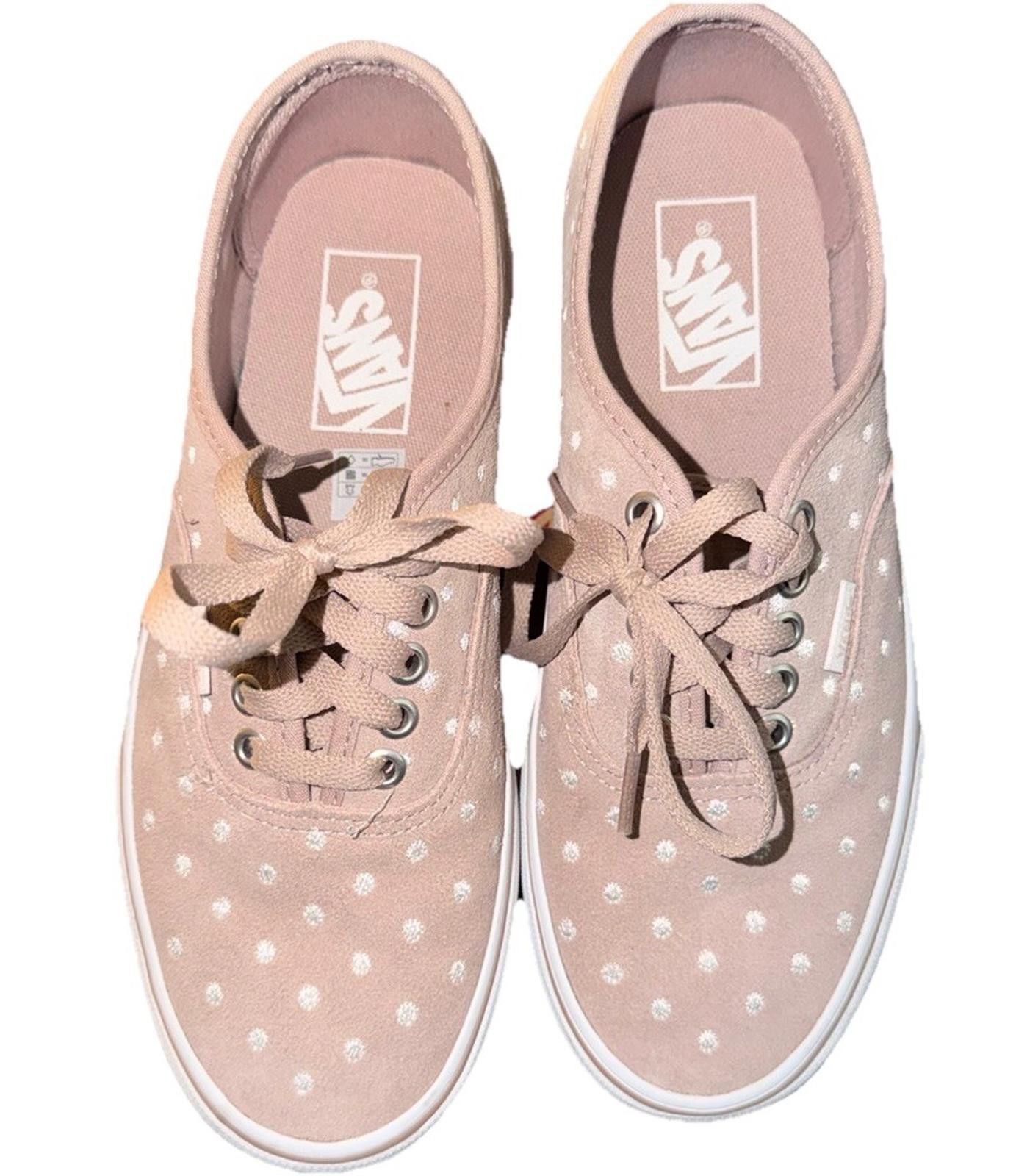 Vans Vans Polka Dot Platform Sneakers - Light Pink Size US 7.5 / IT 37.5 - 3 Thumbnail