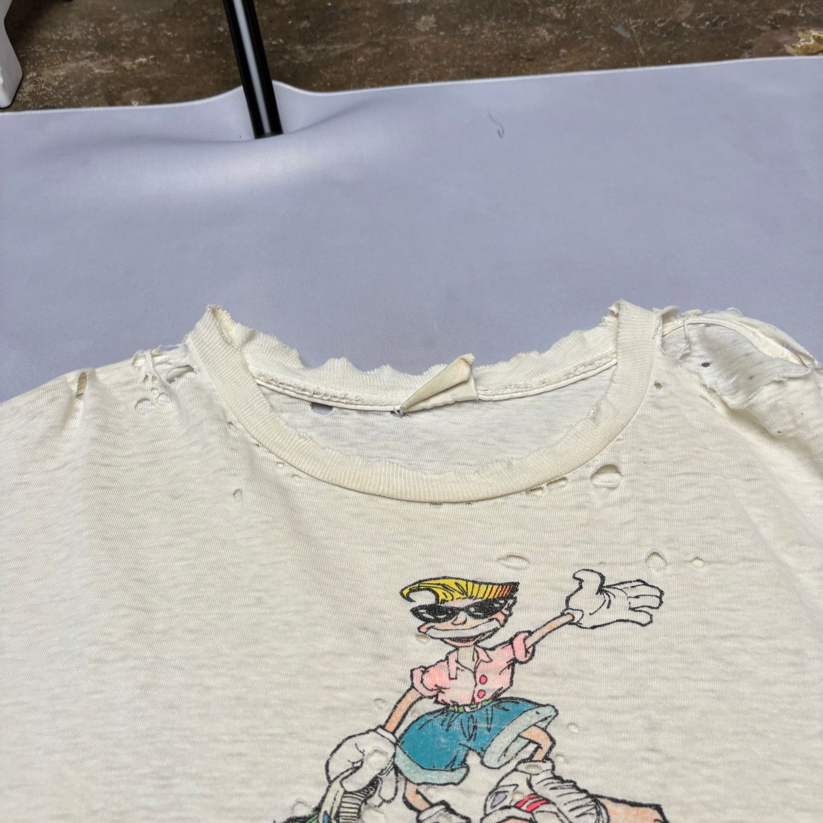 Vintage Vintage 1988 Wrestling Demon Tee Shirt Men's XL Paper Size US XL / EU 56 / 4 - 9 Thumbnail