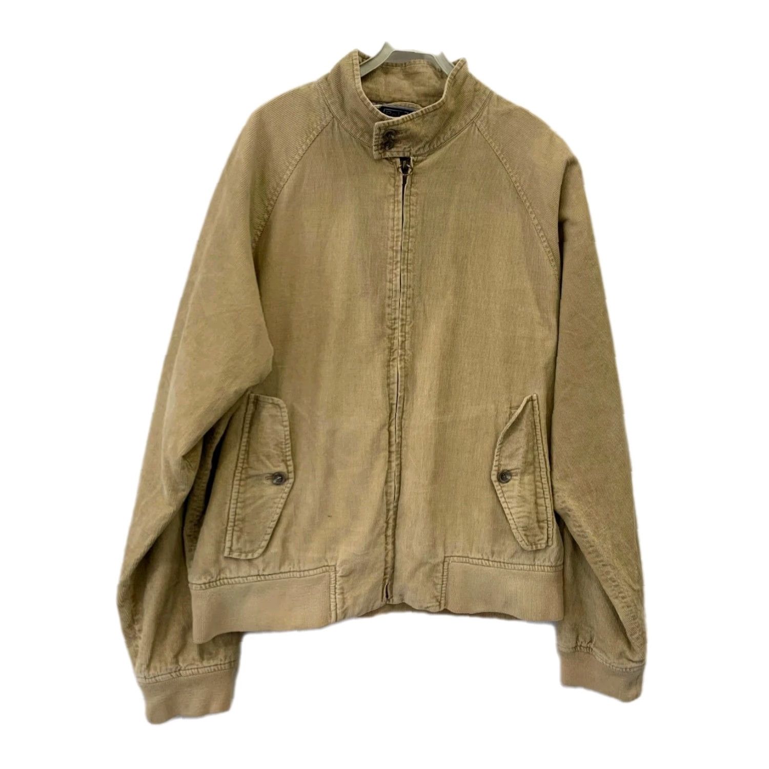 Ralph Lauren Polo Ralph Lauren Corduroy Jacket Mens L Zip Front Plaid Lined Tan Brown Front Zip Jacket Size US L / EU 52-54 / 3 - 2 Thumbnail