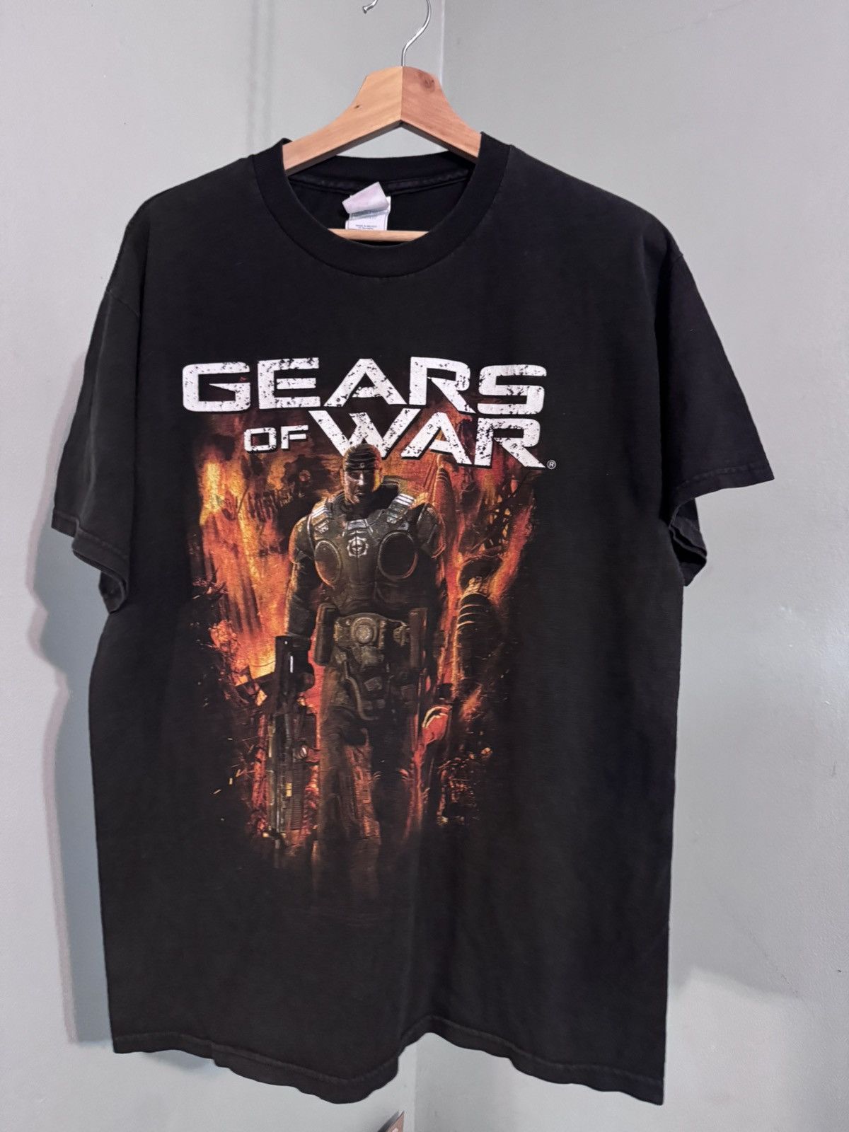 Other Vintage Gears of War Black Graphic Tee Xbox 2006 Sz Large Size US L / EU 52-54 / 3 - 8 Thumbnail