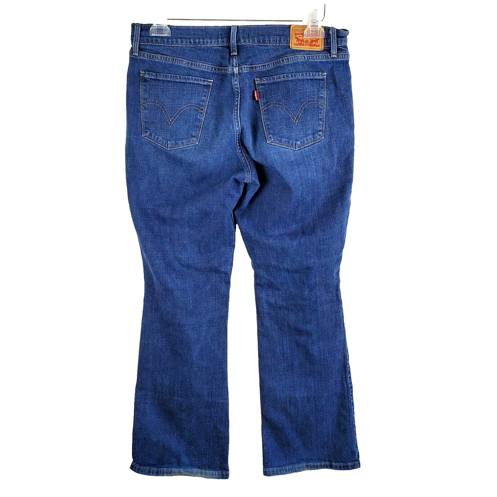 Levi's Levi's 515 Women 10 Jeans Bootcut Denim Medium Wash Mid Rise Size 32" / US 10 / IT 46 - 2 Thumbnail