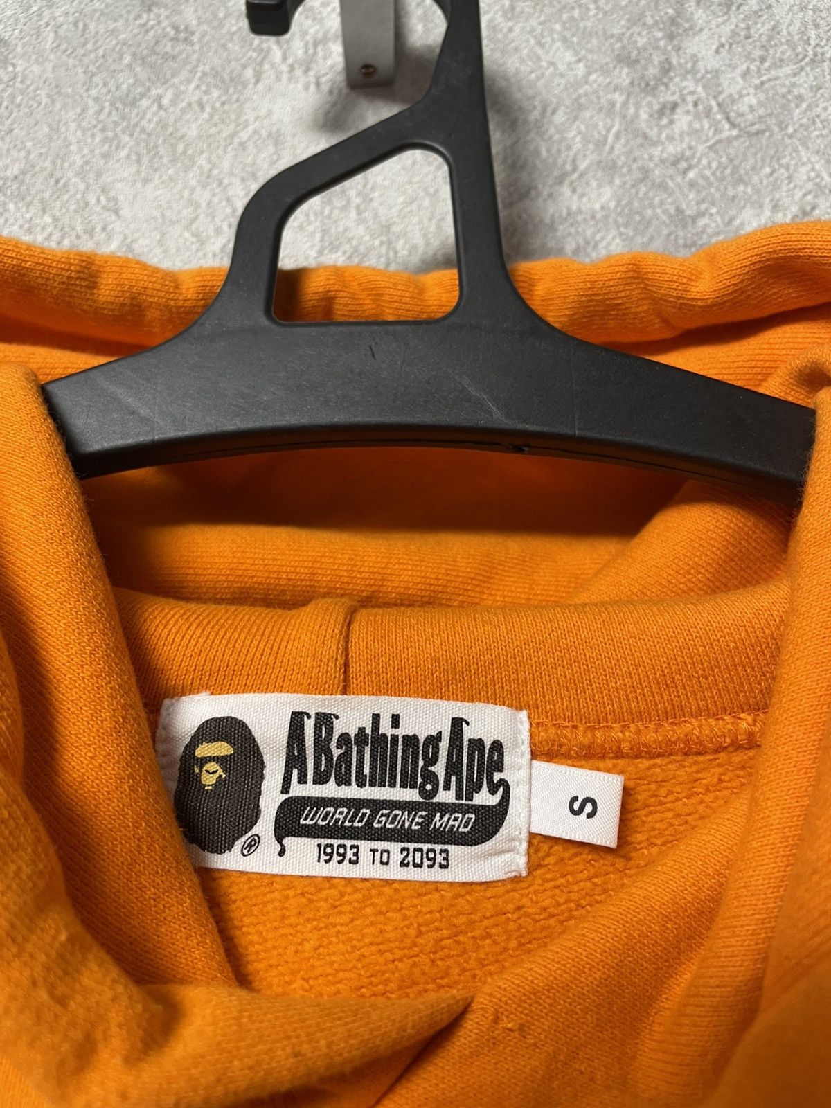 Bape Bape Collage Logo Orange Hoodie A Bathing Ape Size US S / EU 44-46 / 1 - 10 Thumbnail