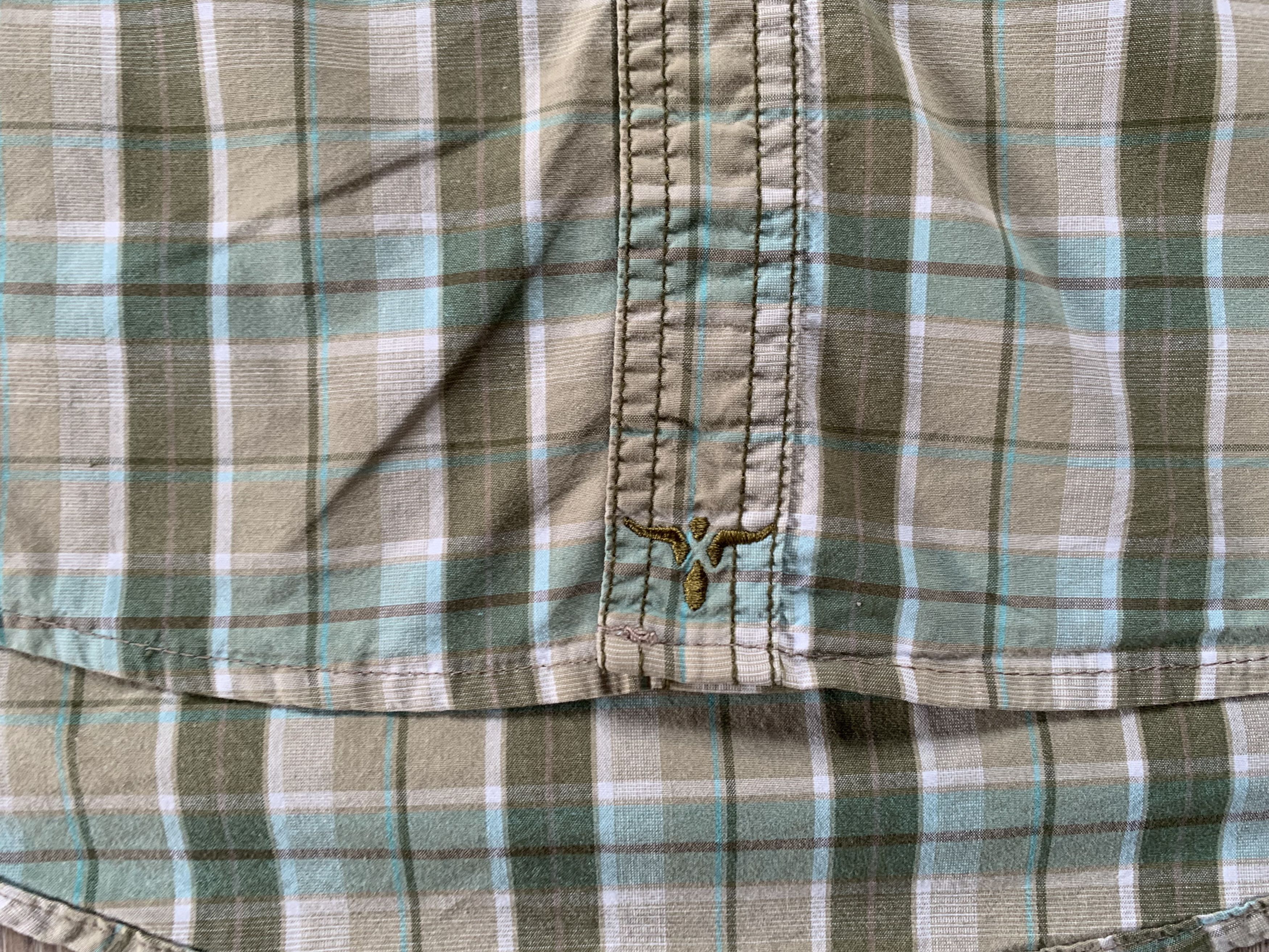 Vintage × Wrangler Wrangle 20X Plaid Cotton Long Sleeve Shirt Size US M / EU 48-50 / 2 - 5 Thumbnail