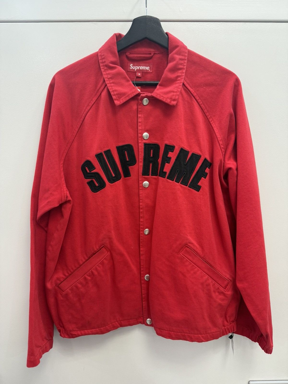 Supreme Supreme Snap Front Twill Jacket | Grailed