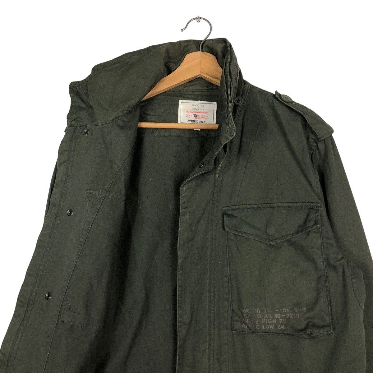 Japanese Brand 🔥Vintage Cargo Biker Military Jacket Avirex Big Pocket Size US L / EU 52-54 / 3 - 12 Thumbnail