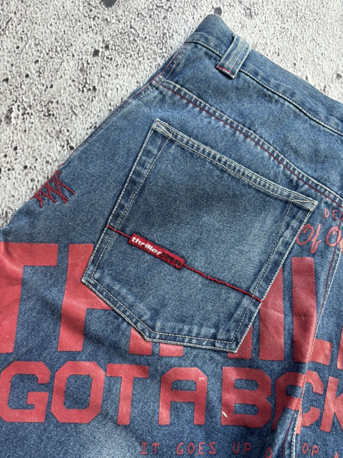 Hysteric Glamour 2000's distressed Thriller dnm Bootcut style jeans Size US 32 / EU 48 - 6 Thumbnail
