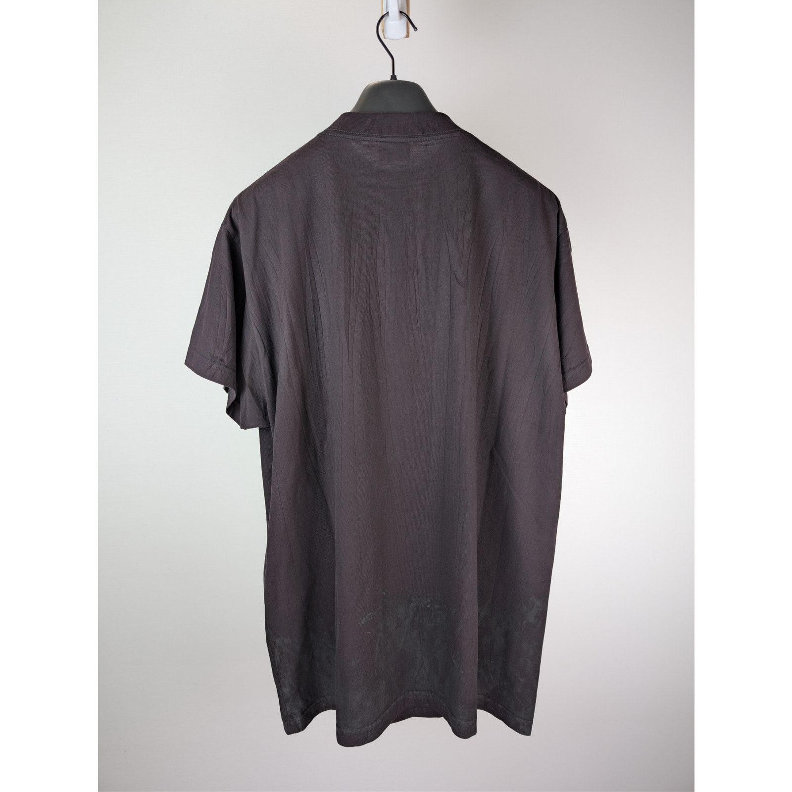 Balenciaga o1rshd1 Metal BB Stencil Vintage Oversized Jersey T-Shirt Size US M / EU 48-50 / 2 - 10 Thumbnail