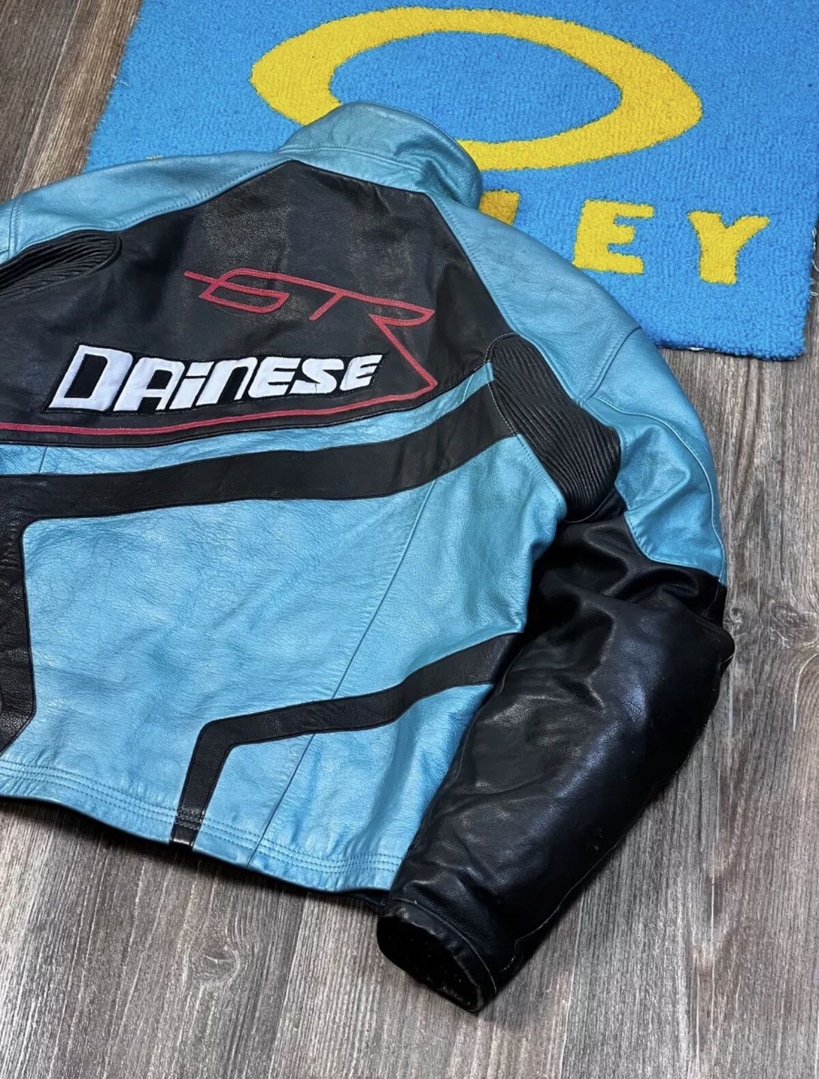 Dainese Dainese GTR Superbike Blue Leather Moto Jacket Size US L / EU 52-54 / 3 - 11 Thumbnail