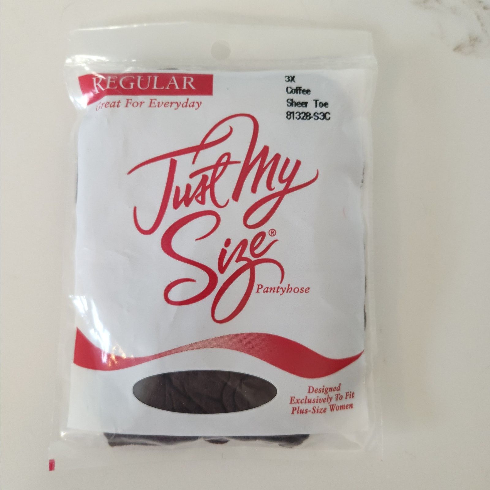 Other 90s Vintage L'eggs Pantyhose Plus Size 3x White Coffee Black Size ONE SIZE - 4 Thumbnail