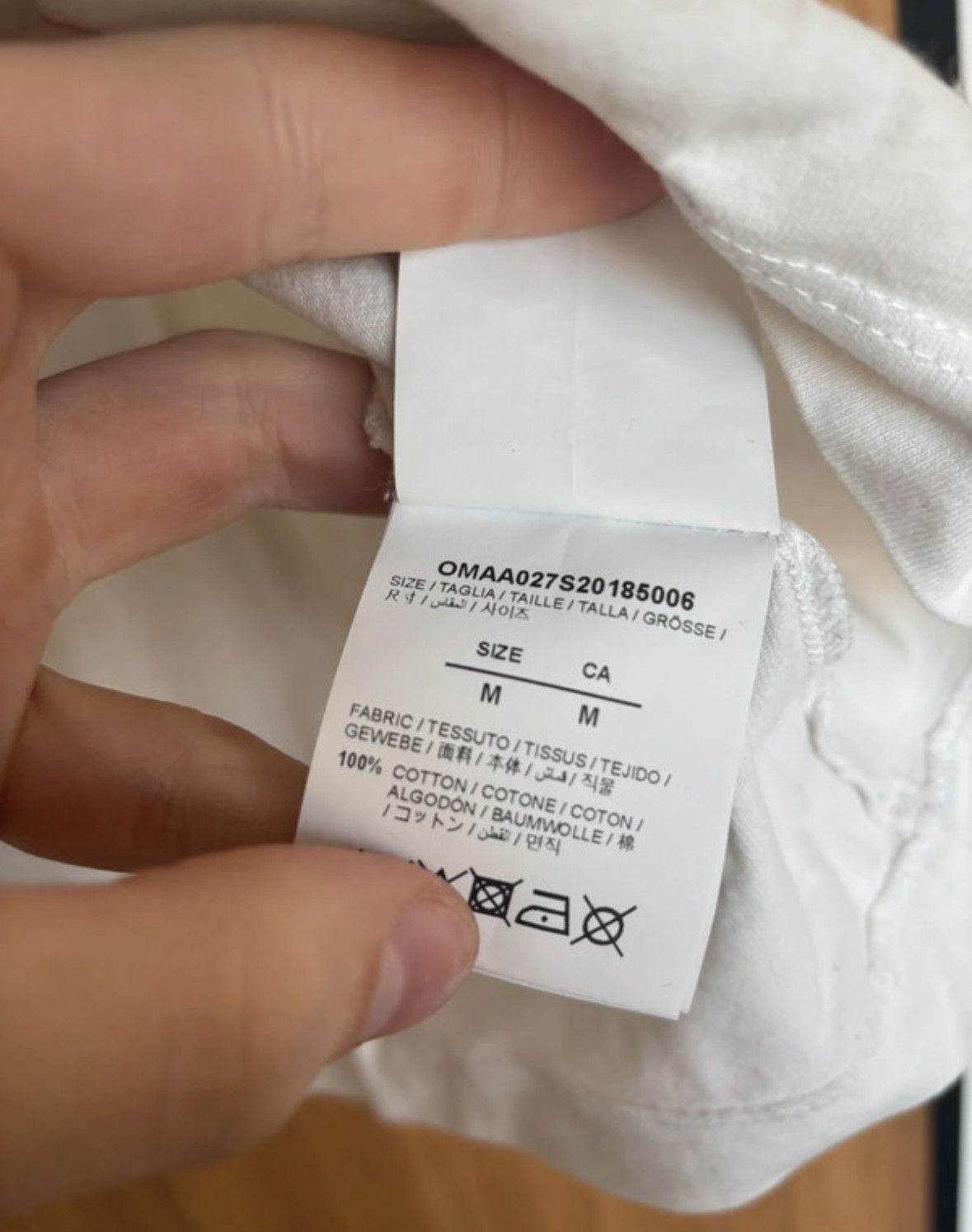 Off-White Graphic Tee Ocean Size US M / EU 48-50 / 2 - 5 Thumbnail